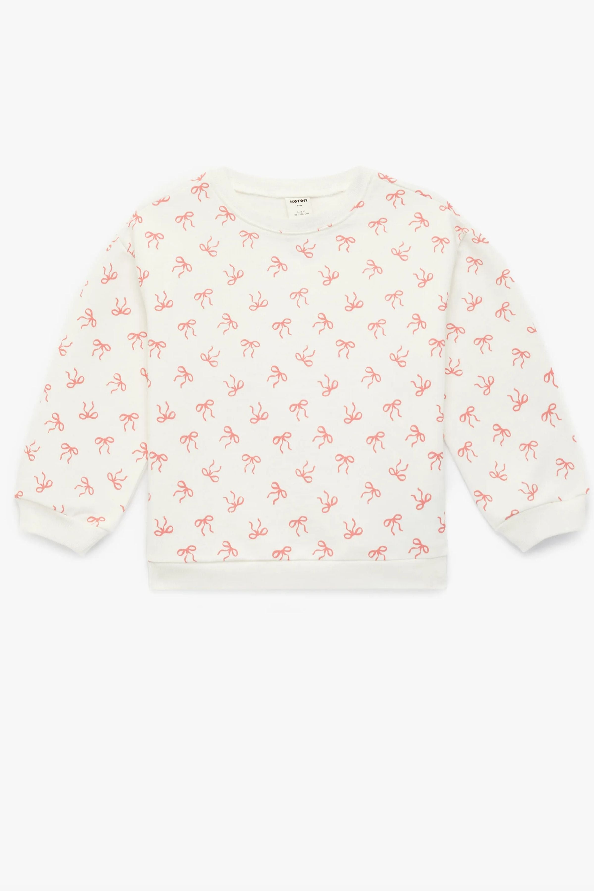 Koton Kız Bebek Sweat 6SMG10041AK0D1-0D1
