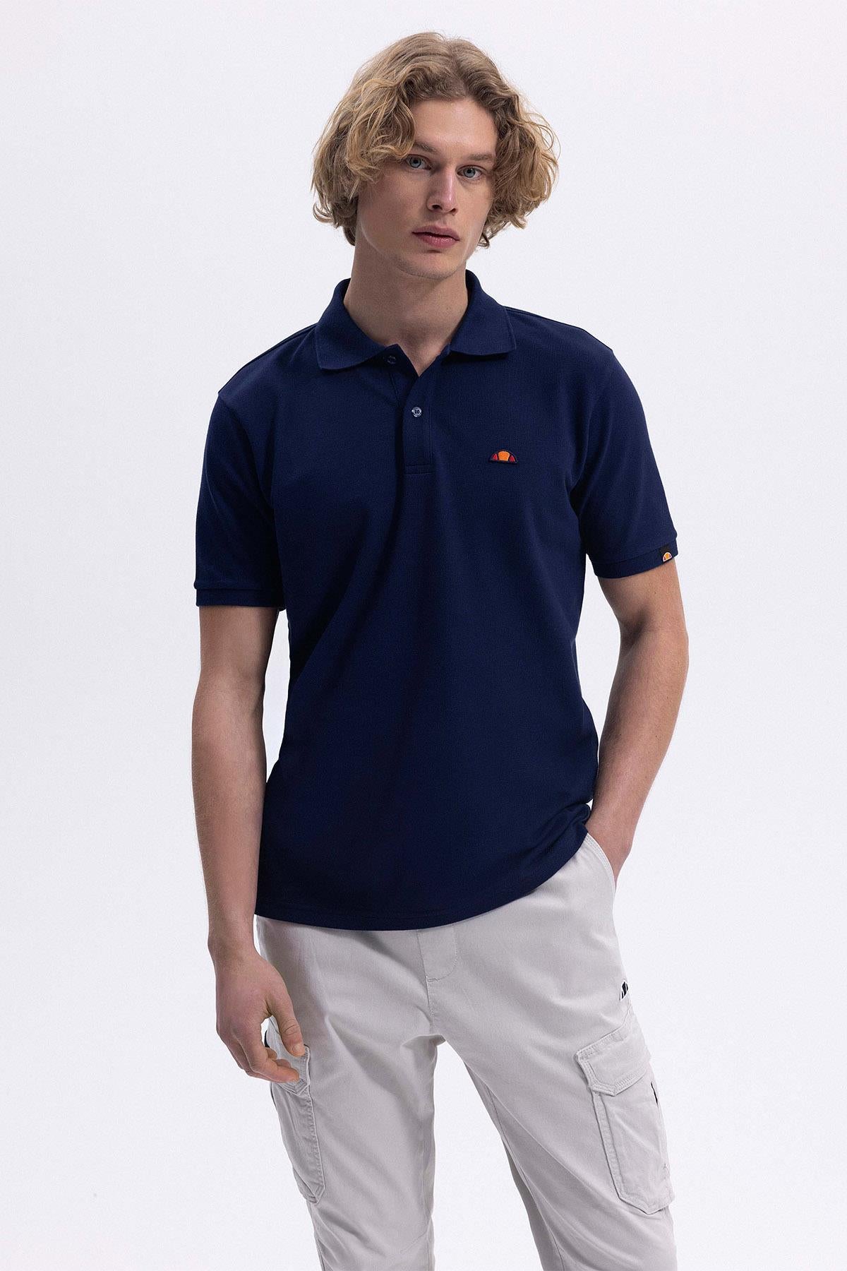 Ellesse Erkek Polo Yaka Tişört EM460-NV