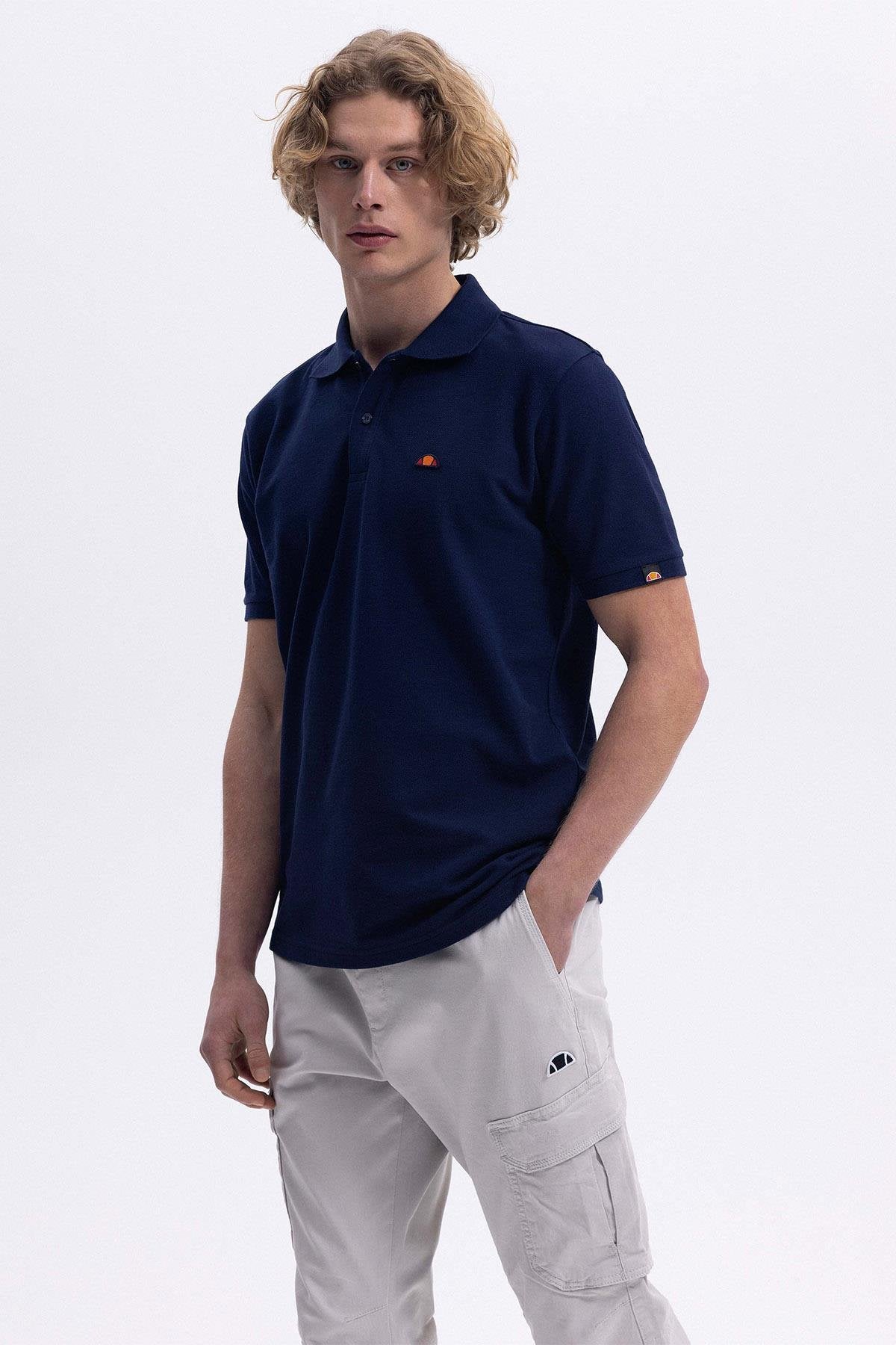 Ellesse Erkek Polo Yaka Tişört EM460-NV