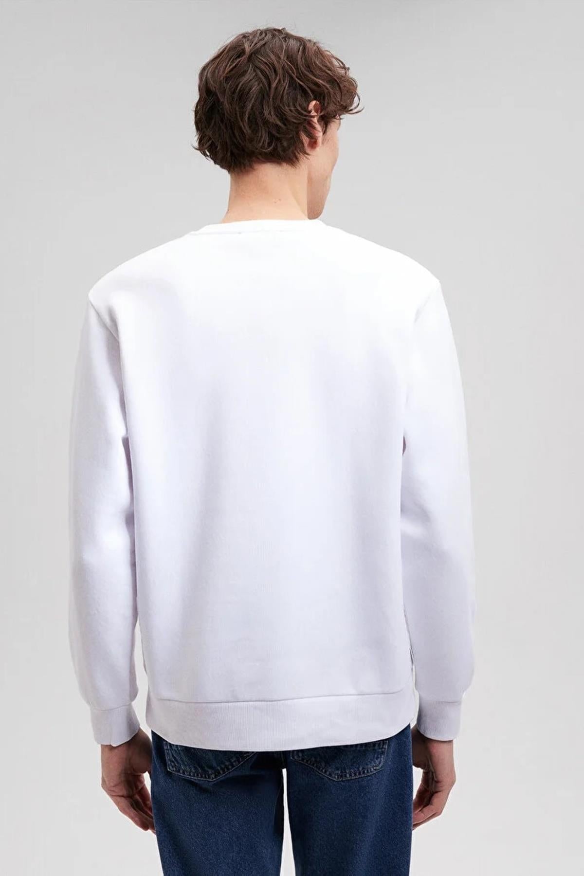Mavi Miav Baskılı Erkek Sweat M0610925-6