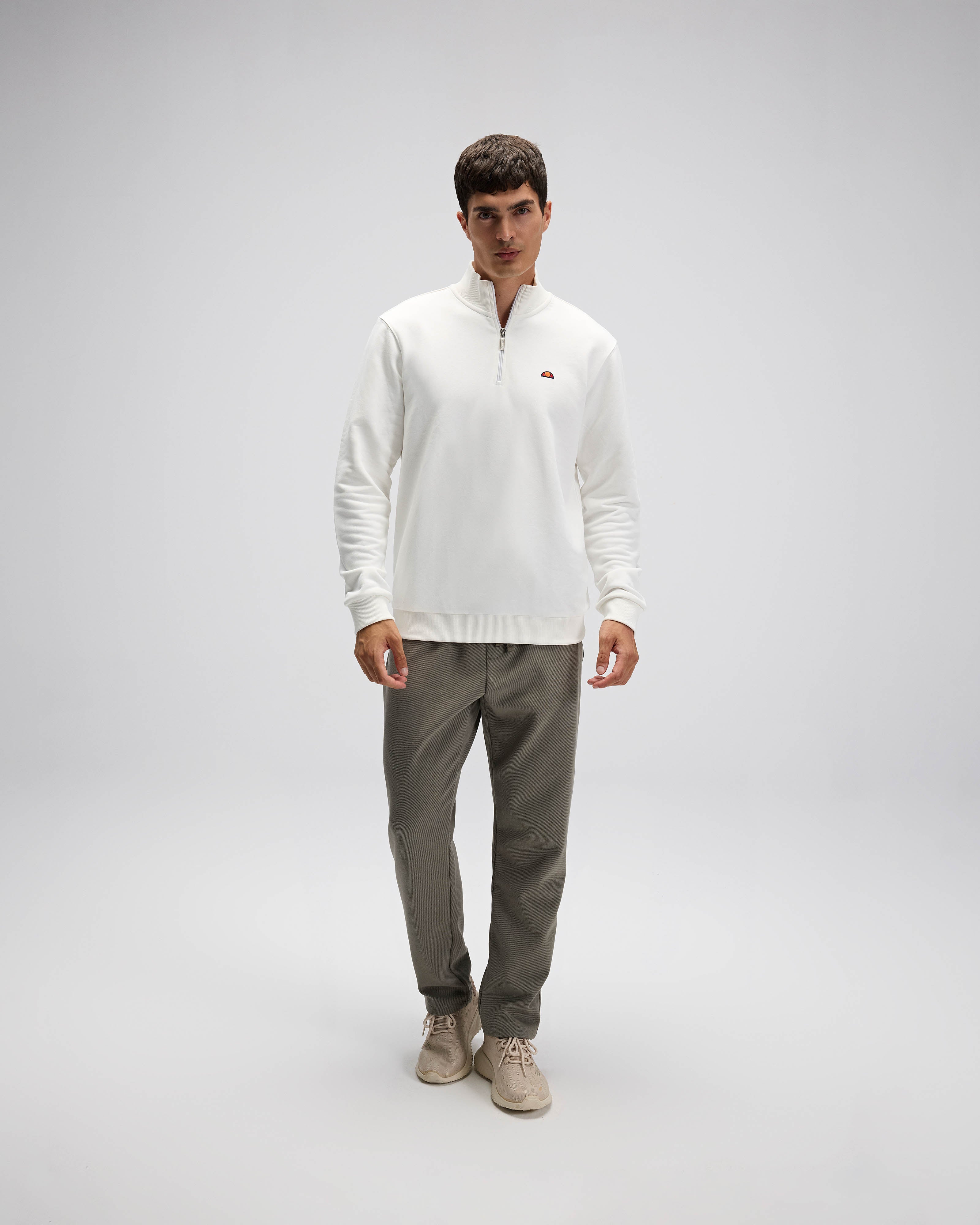 Ellesse Erkek Yarım Fermuarlı Sweat Em580-Of