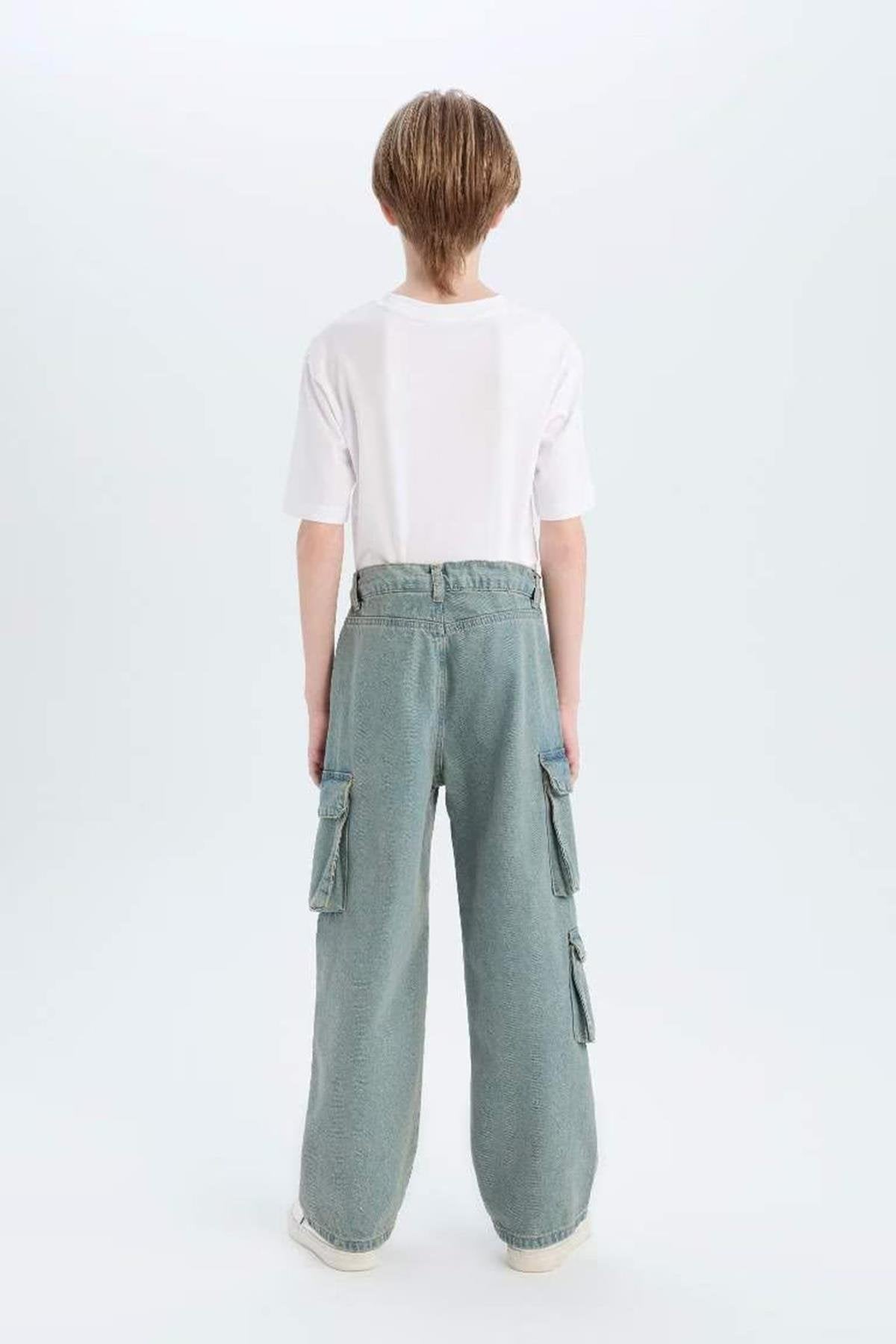 Defacto Erkek Çocuk Jean Pantolon D7088A8Tra