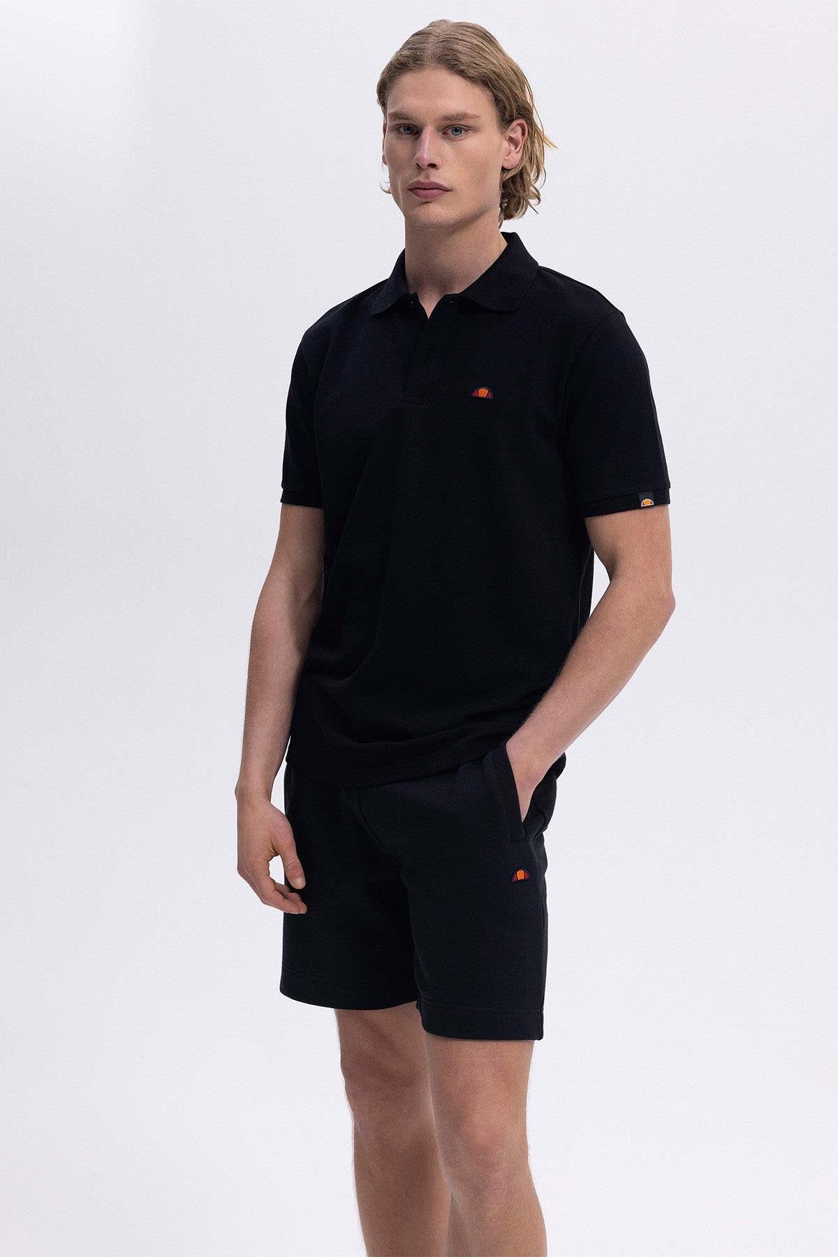 Ellesse Erkek Polo Yaka Tişört EM460-BK