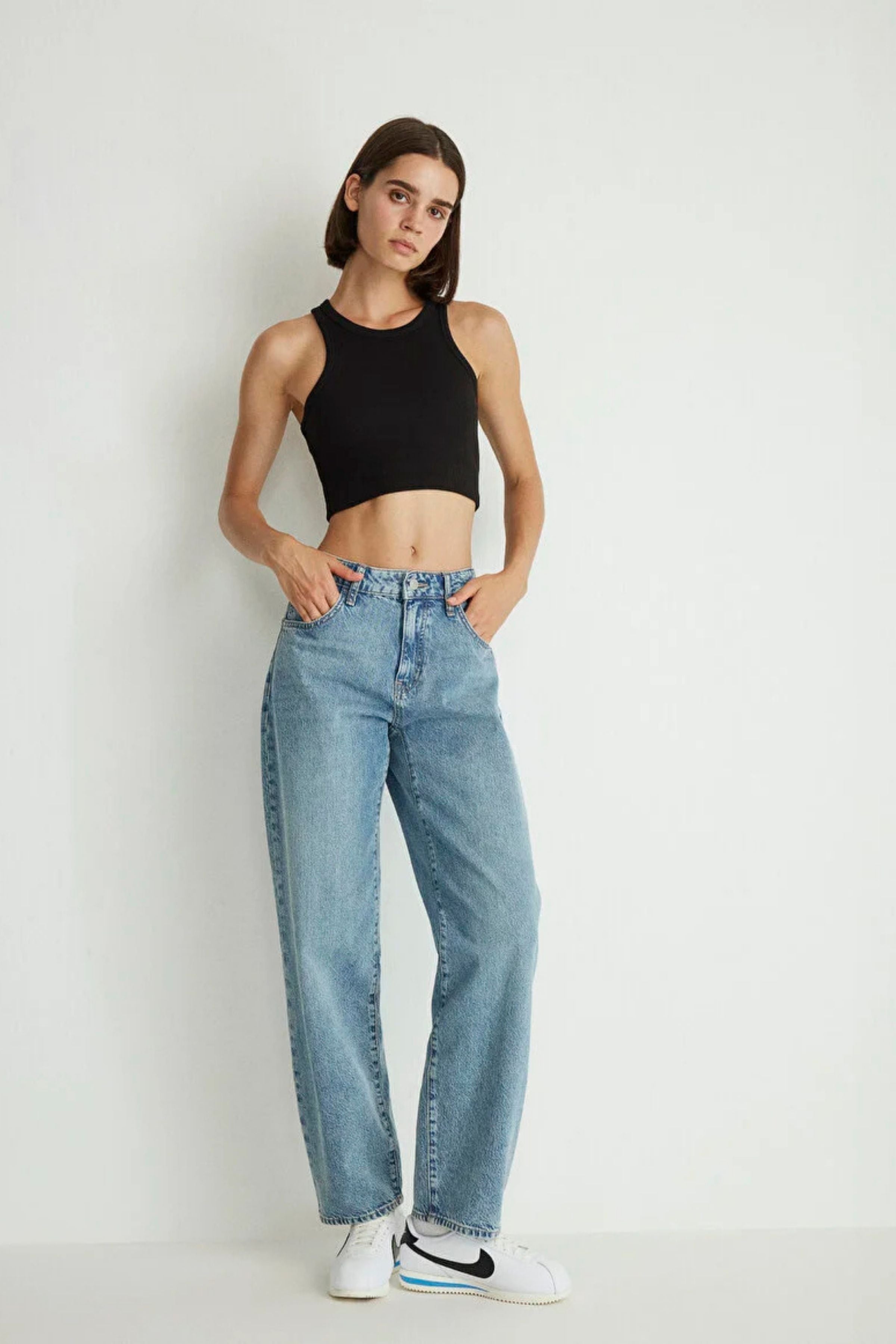 Mavi Leıla Mid Blue Kadın Jean Pantolon M1010600-87776