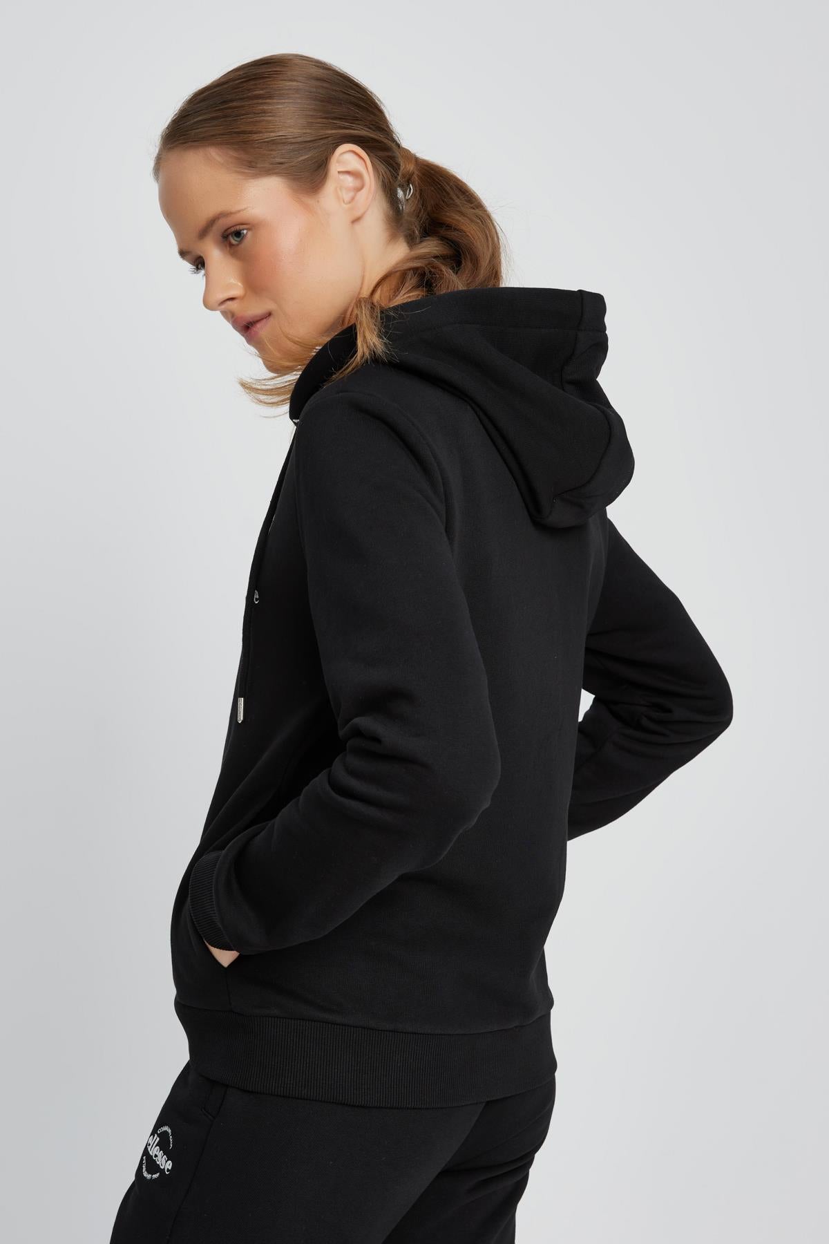 Ellesse Kadın Kapüşonlu Sweatshirt EF038-BK