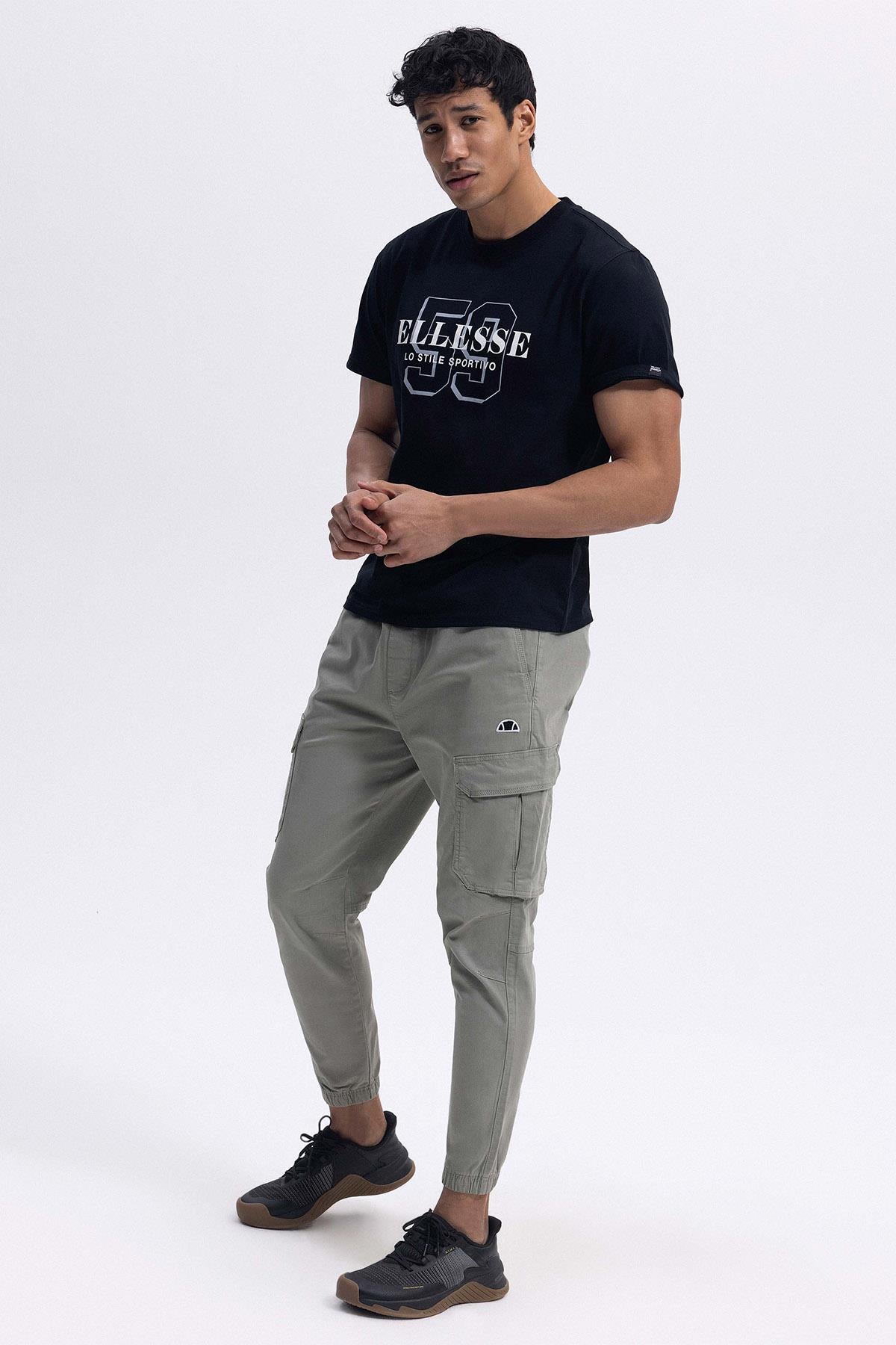 Ellesse Erkek Tişört EM455-BK