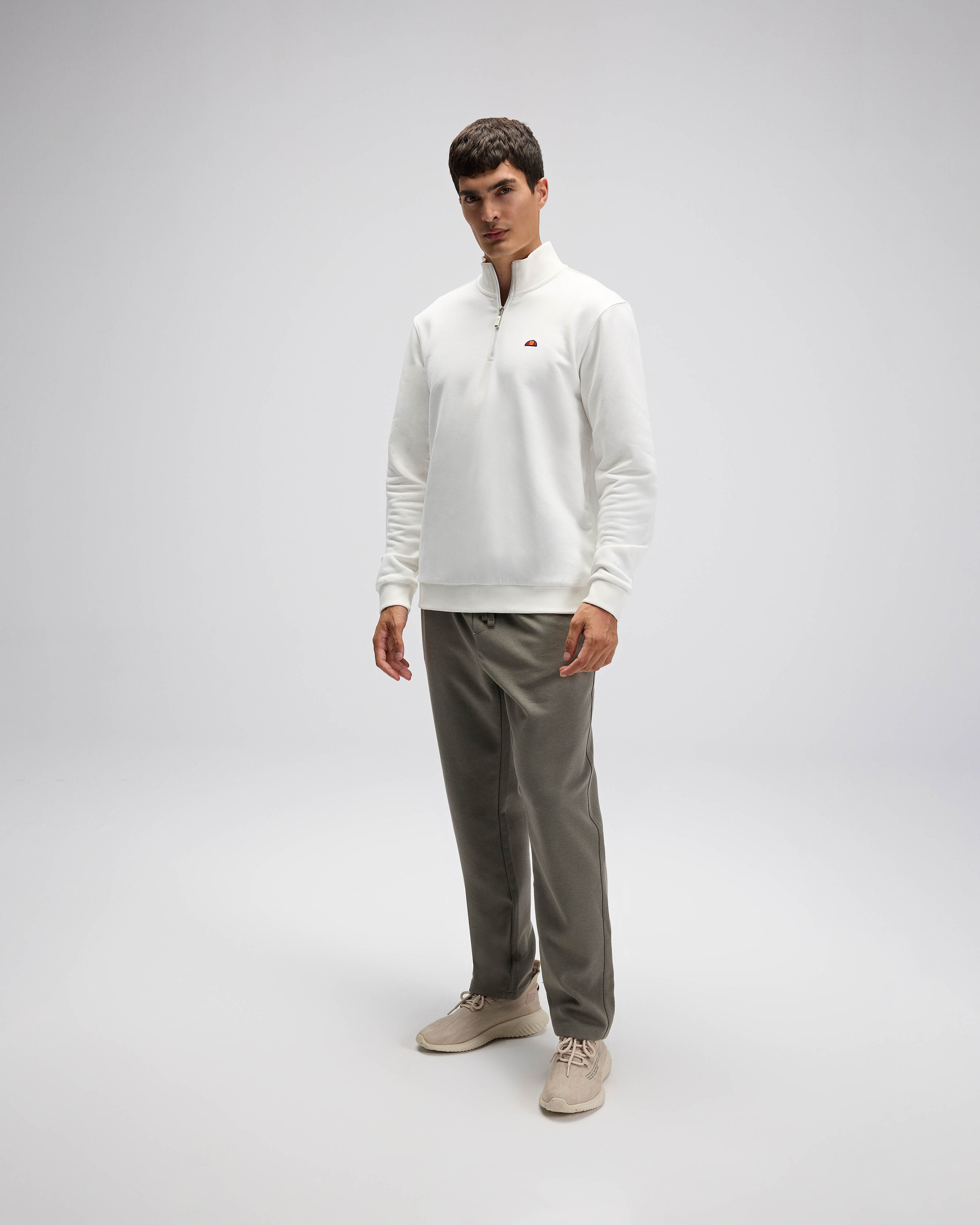 Ellesse Erkek Yarım Fermuarlı Sweat Em580-Of