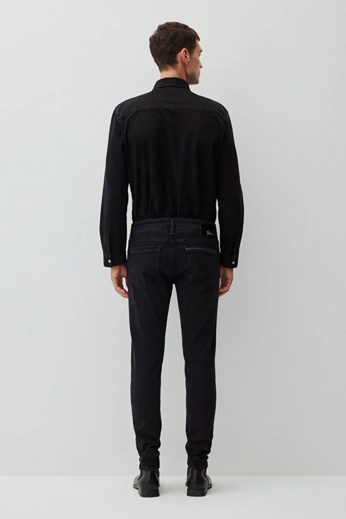 Mavi James Deep Smoke Lux Black Erkek Jean Pantolon M0042487-87866
