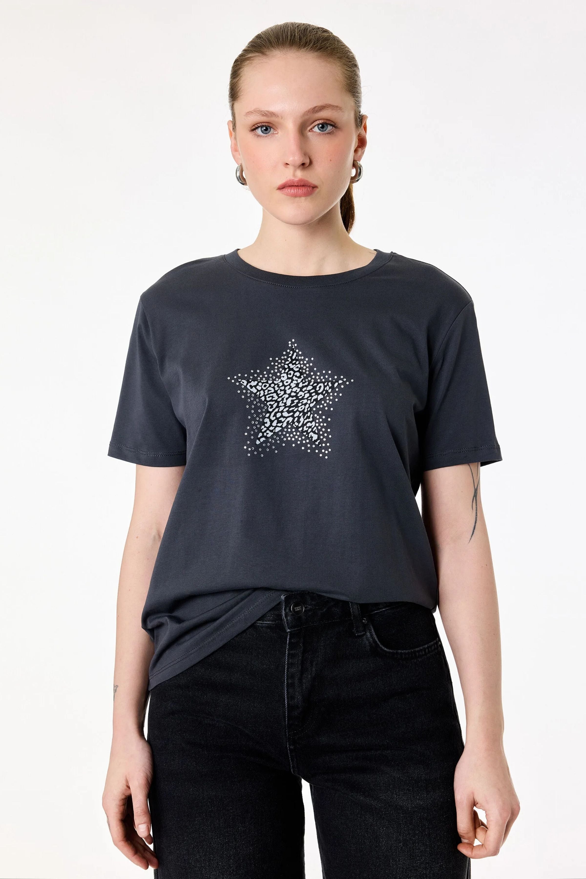 Koton Kadın Tişört 6SAK50155EK931