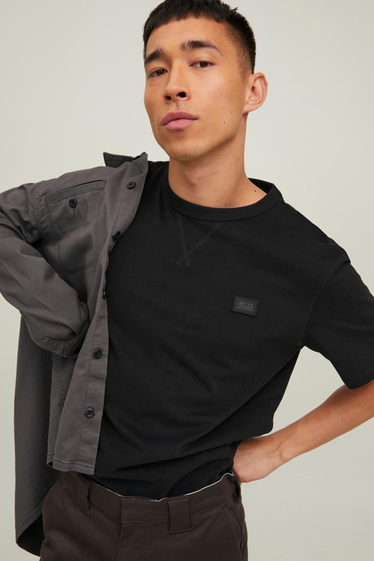 Jack&Jones Jcoclassıc Waffle Erkek Tişört 12214066
