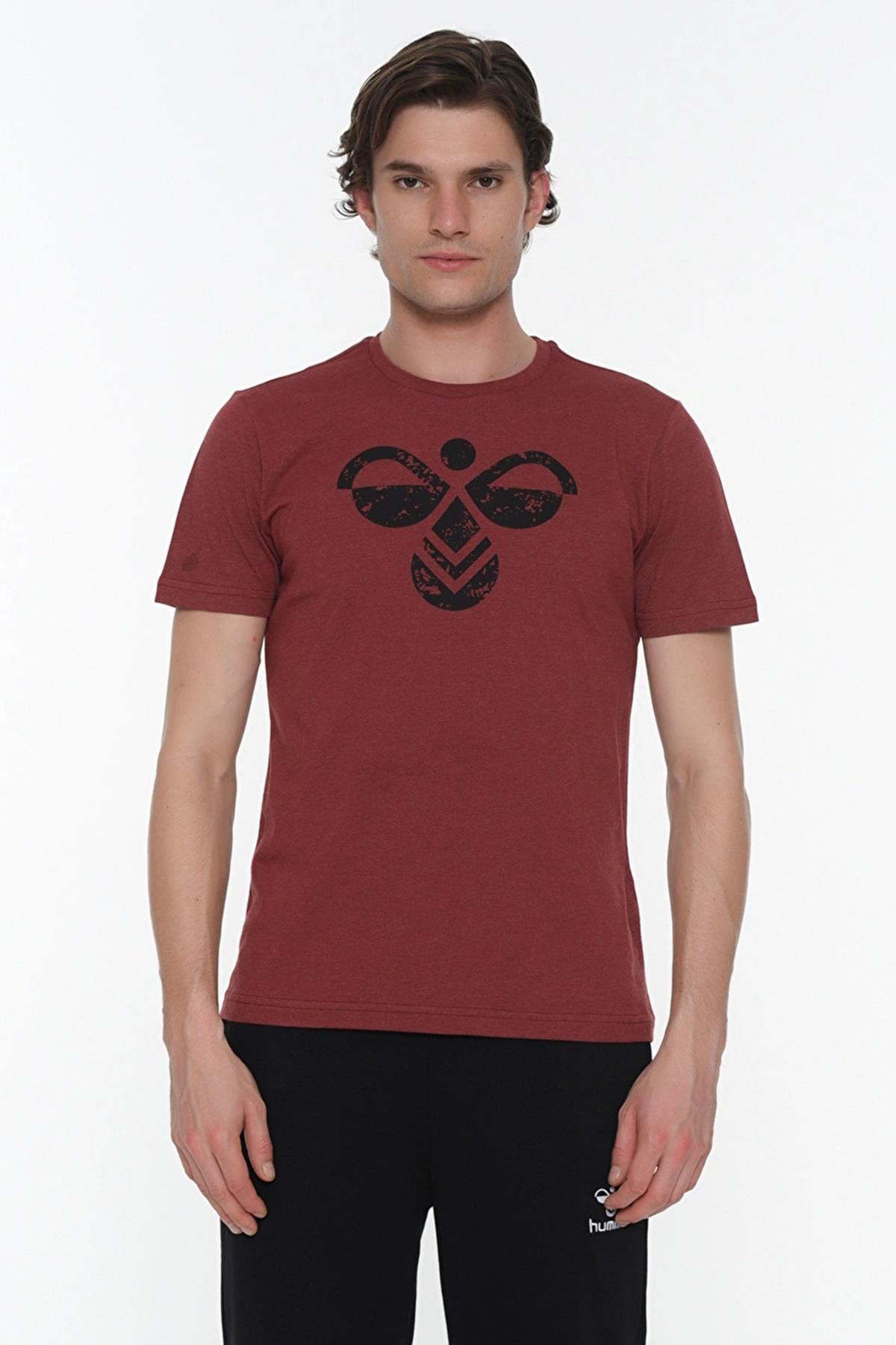 Hummel Moire Erkek Tişört 911091-3672