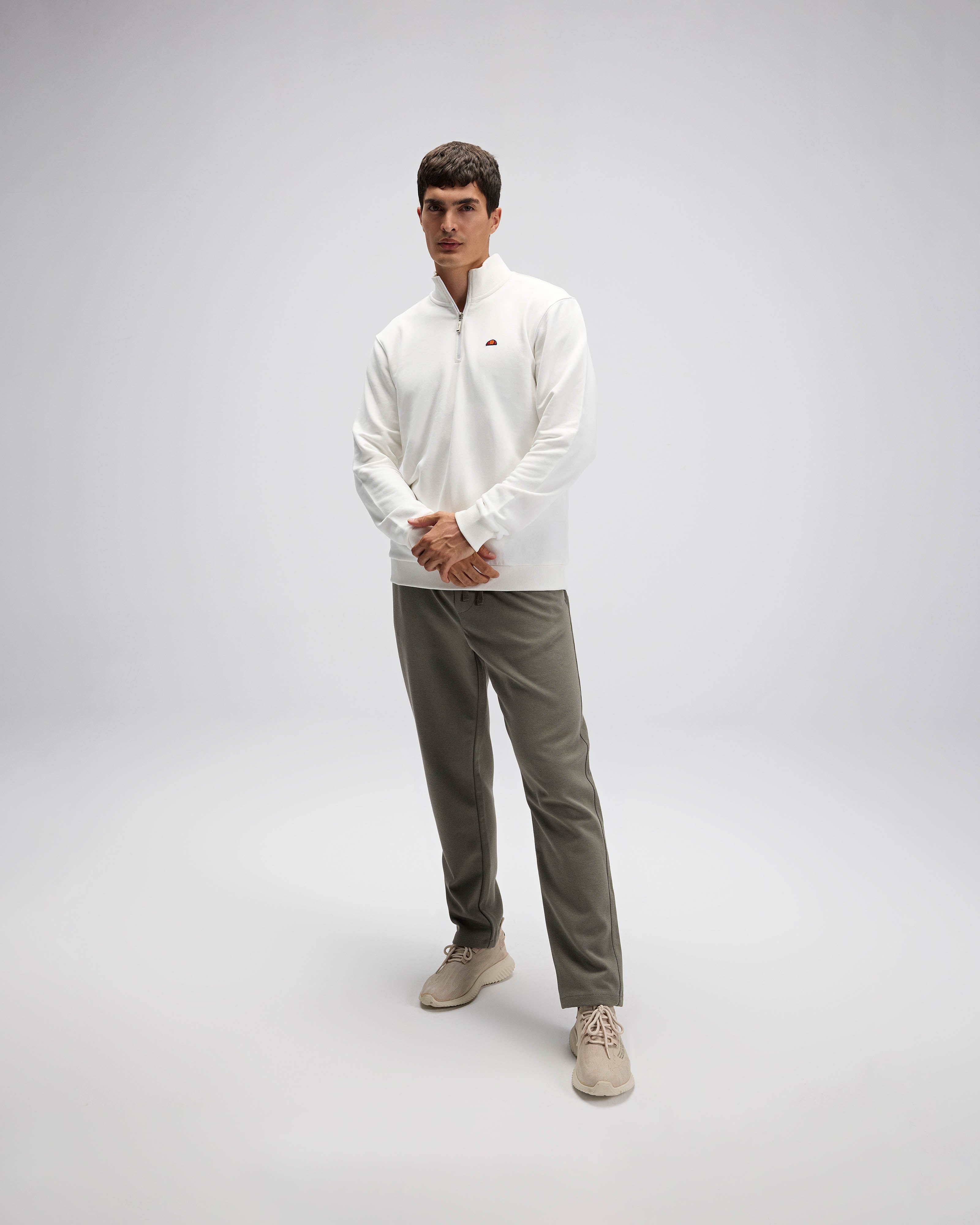 Ellesse Erkek Yarım Fermuarlı Sweat Em580-Of