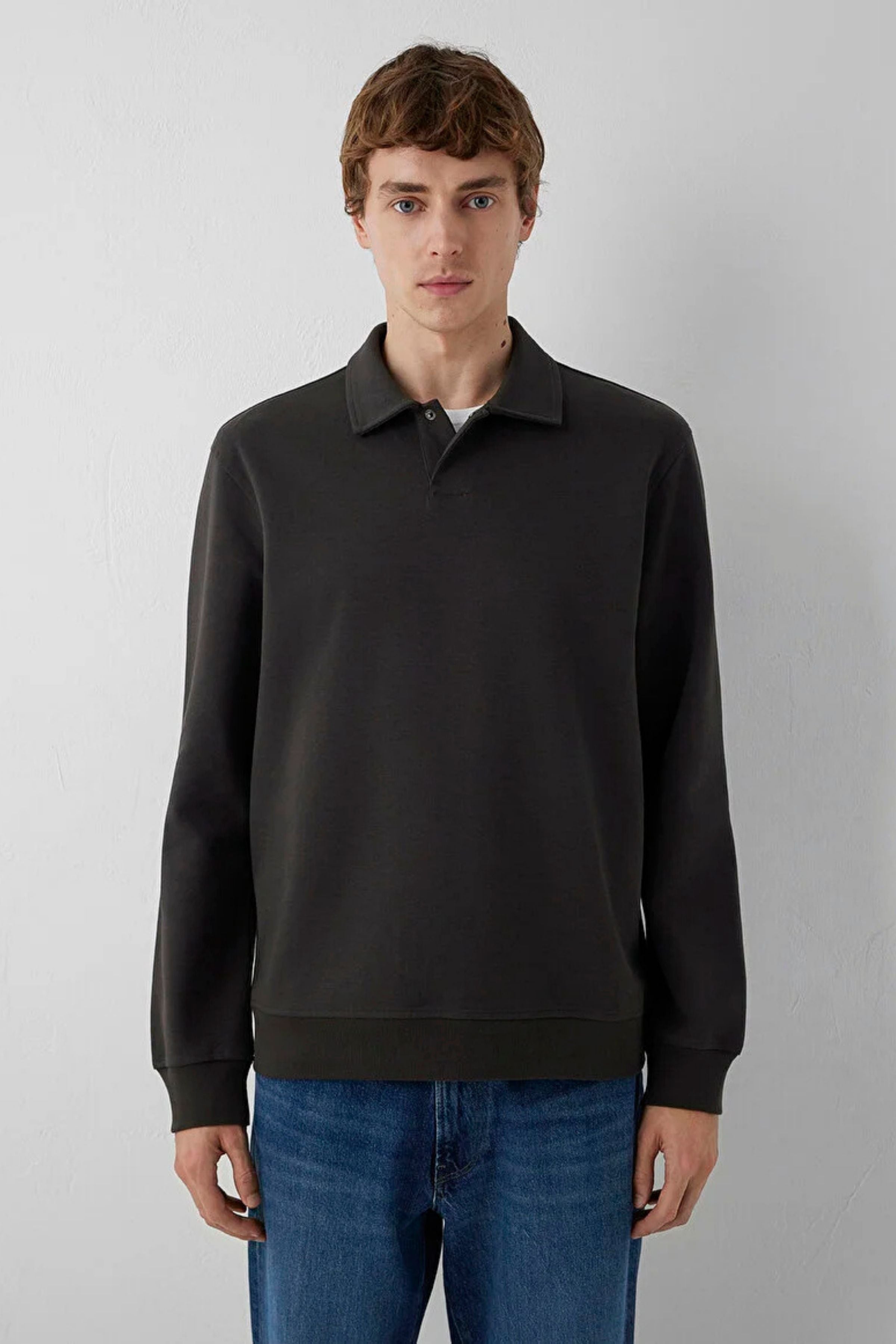 Mavi Polo Yaka Erkek Sweat M0S10631-90892