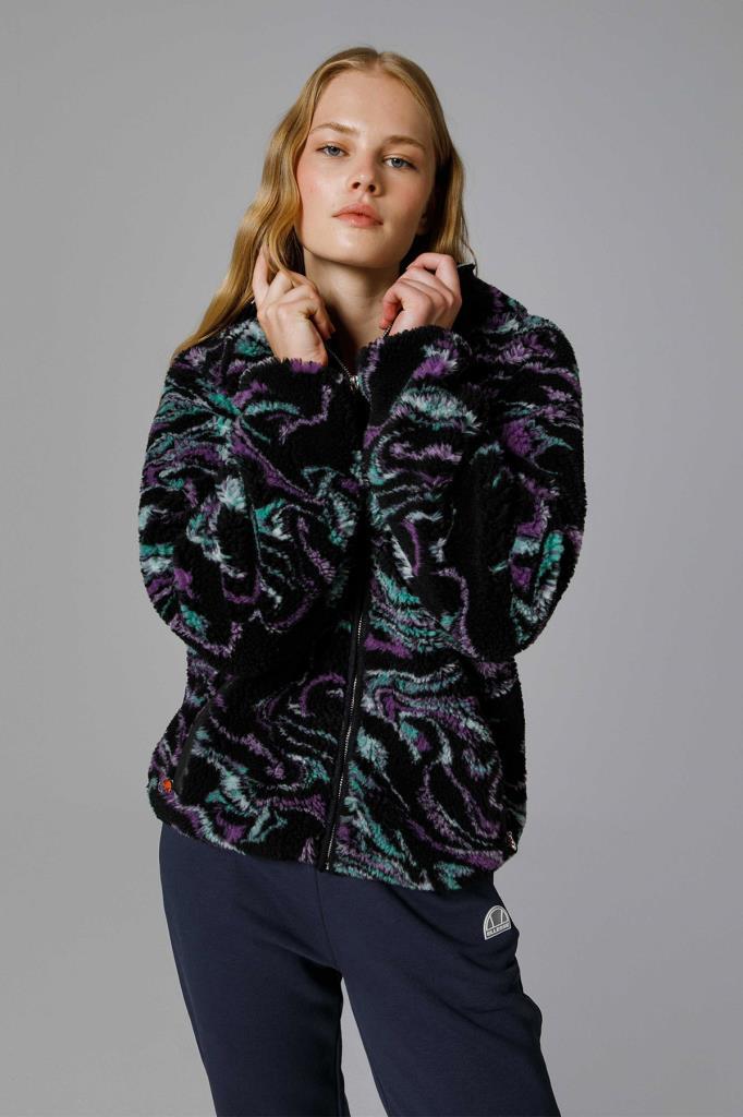 Ellesse Fermuarlı Kapüşonlu Kadın Sweat EF195-BKD