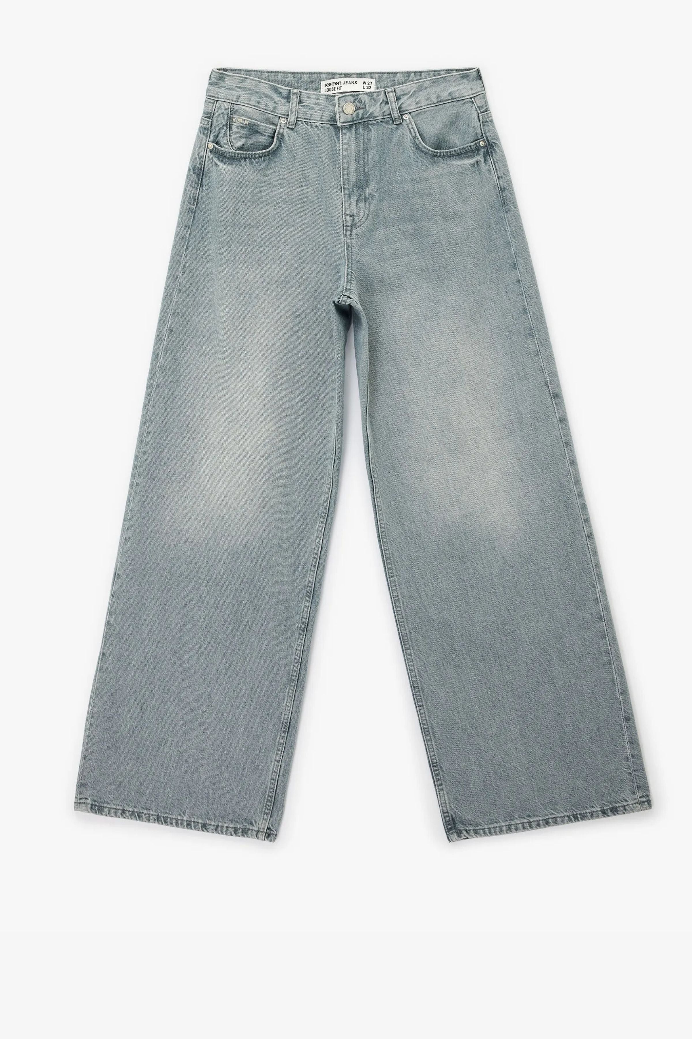 Koton Kadın Pantolon 6SAL40124MDGRY-GRY