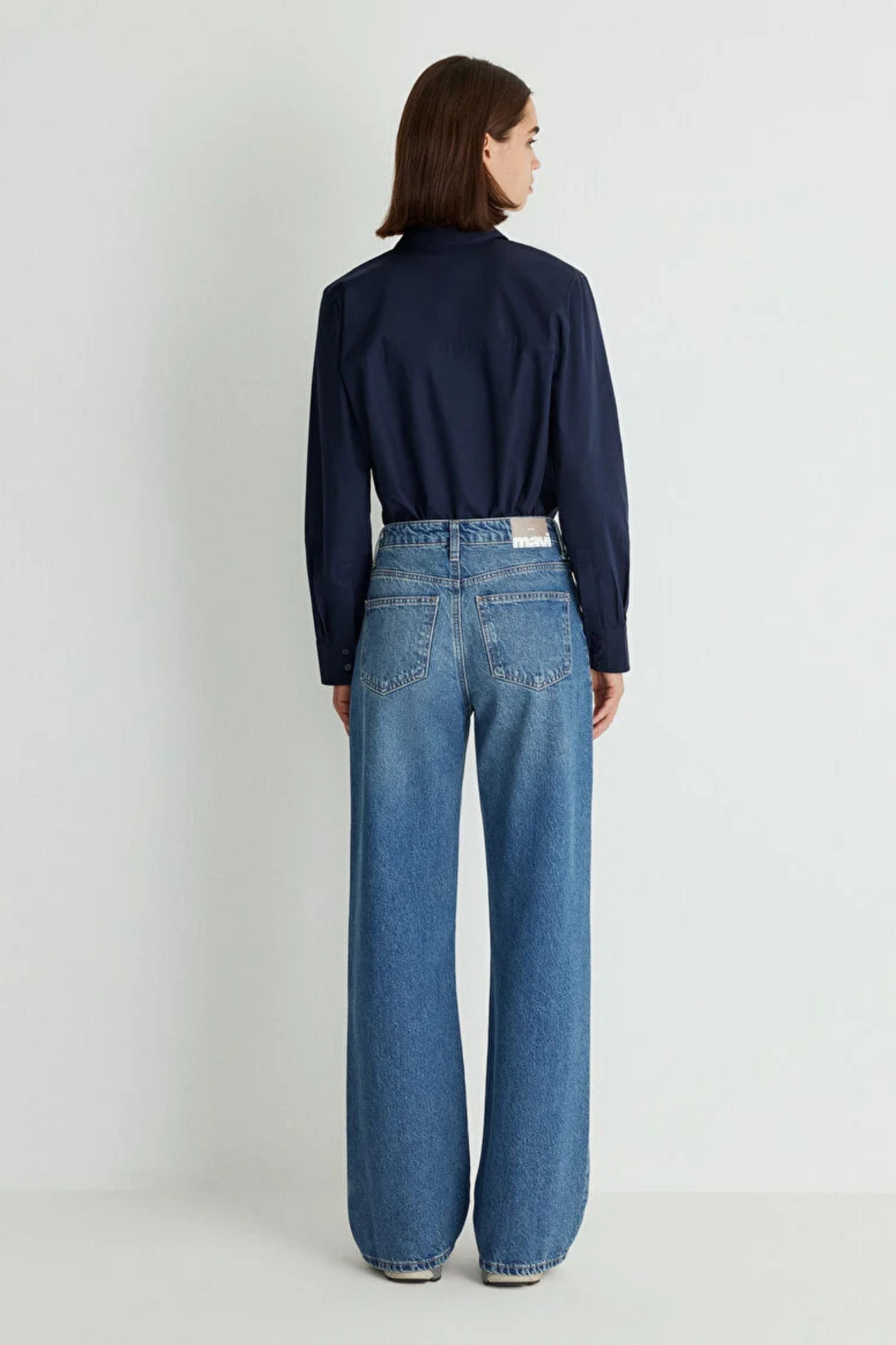 Mavi Malıbu Mid Brushed Kadın Jean Pantolon M1010152-87779