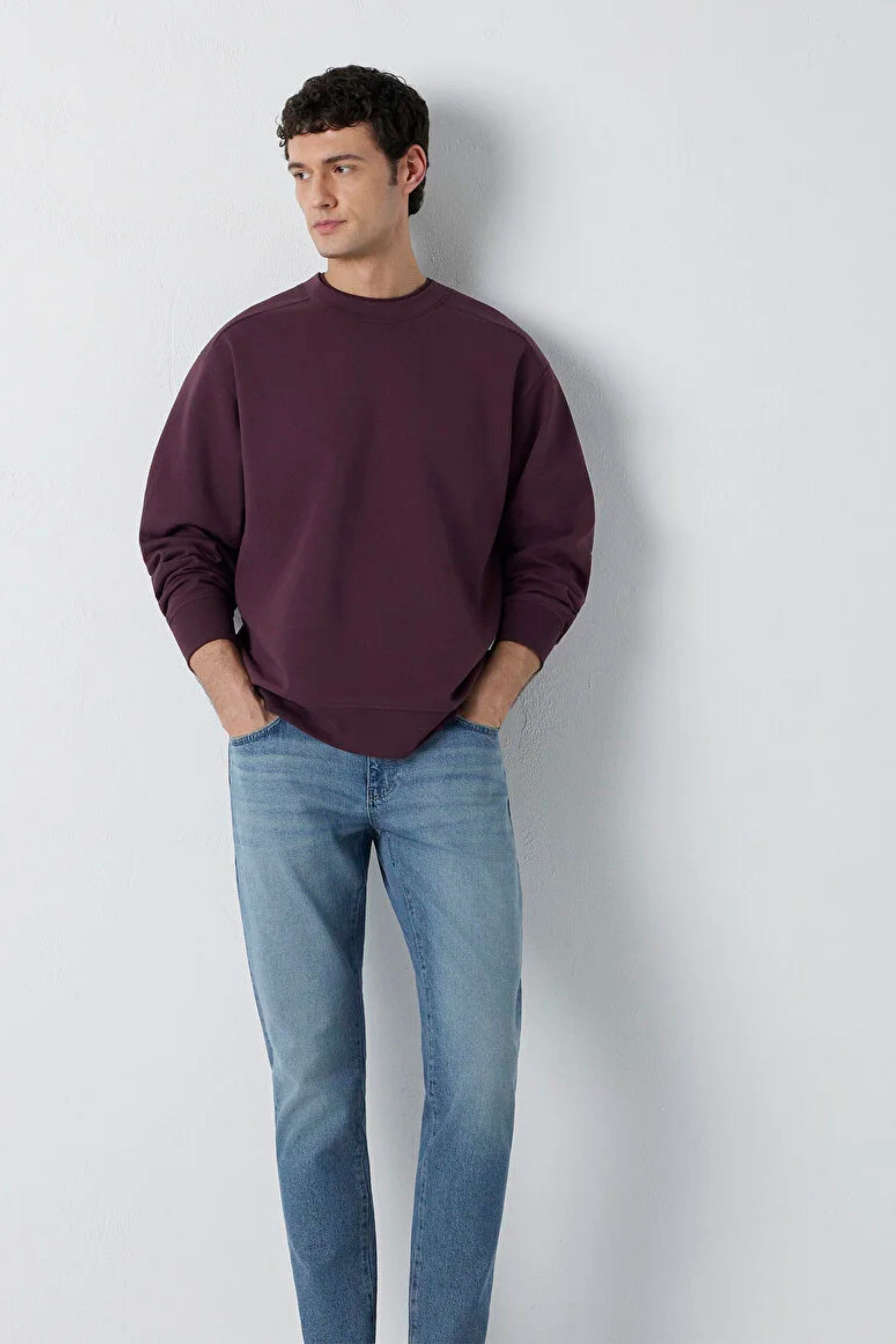 Mavi Bisiklet Yaka Erkek Sweat M0S10634-70223
