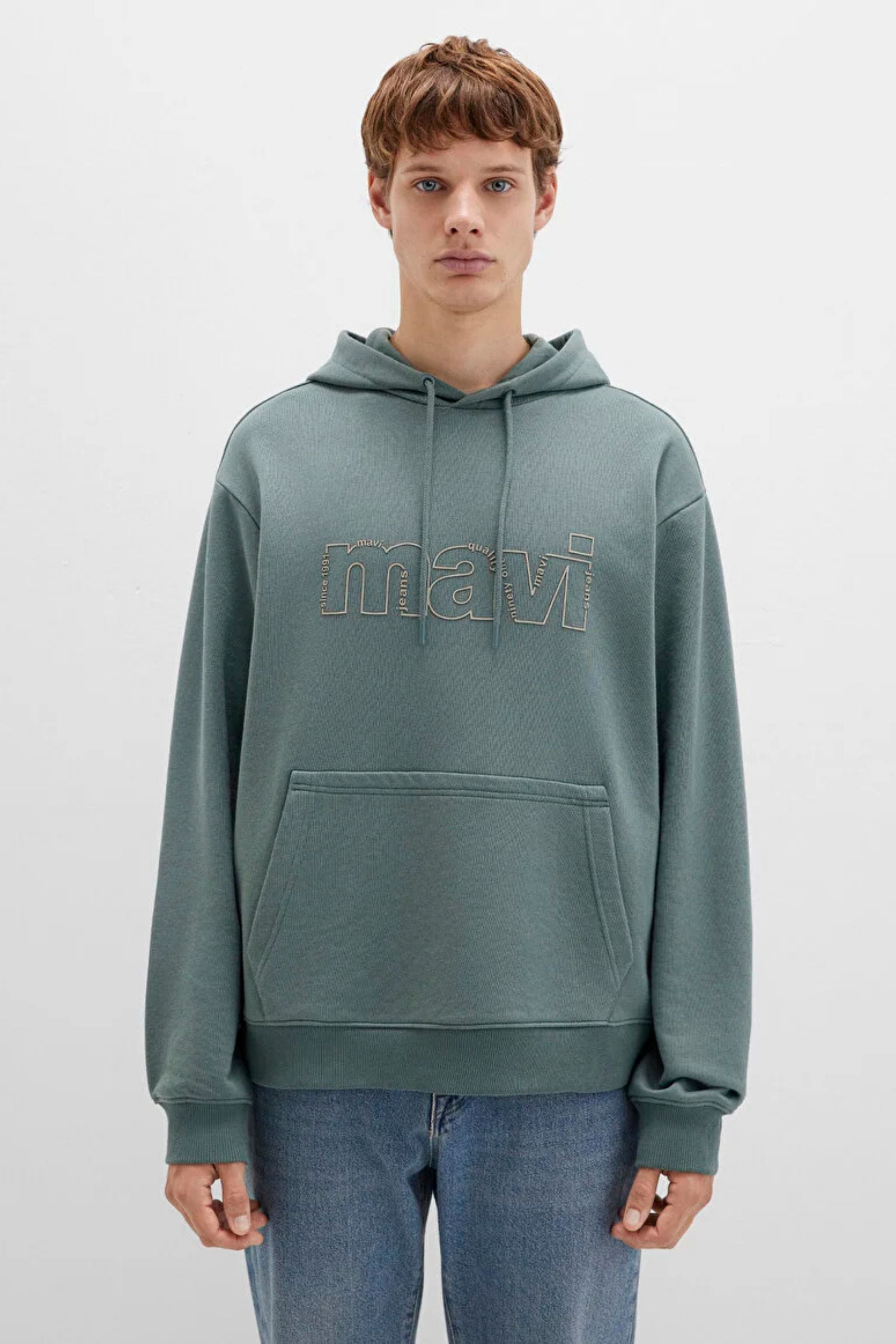 Mavi Soluk Yeşil Erkek Sweat M0S10196-71577