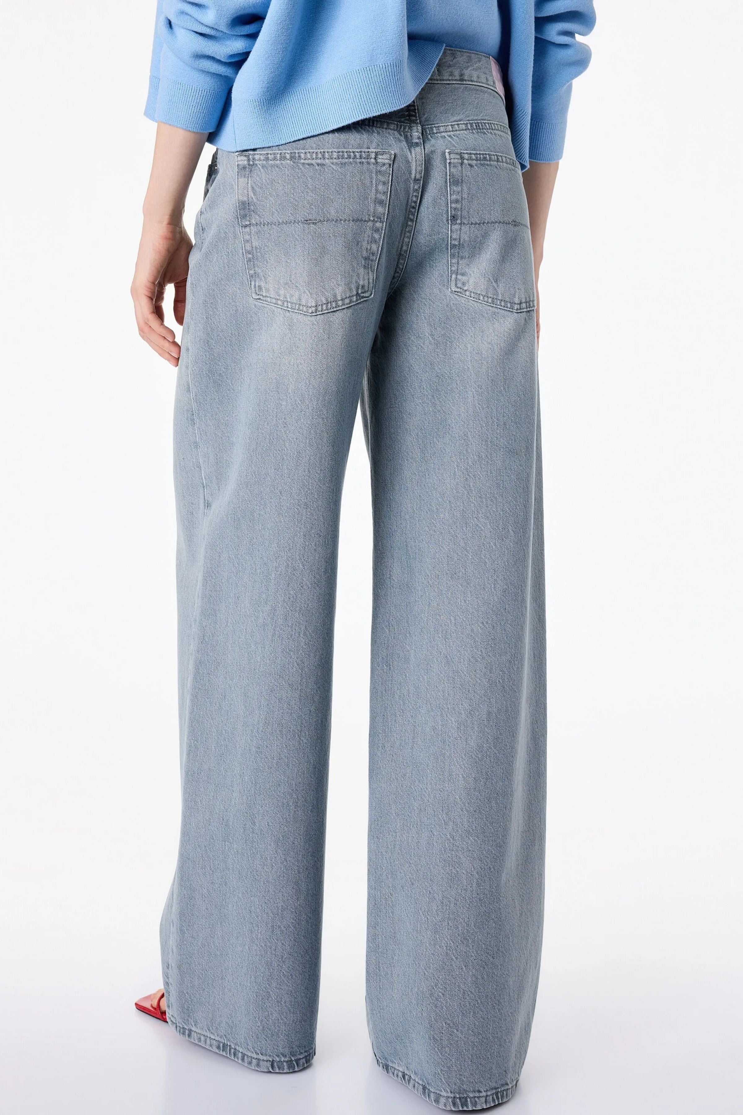Koton Kadın Pantolon 6SAL40124MDGRY-GRY