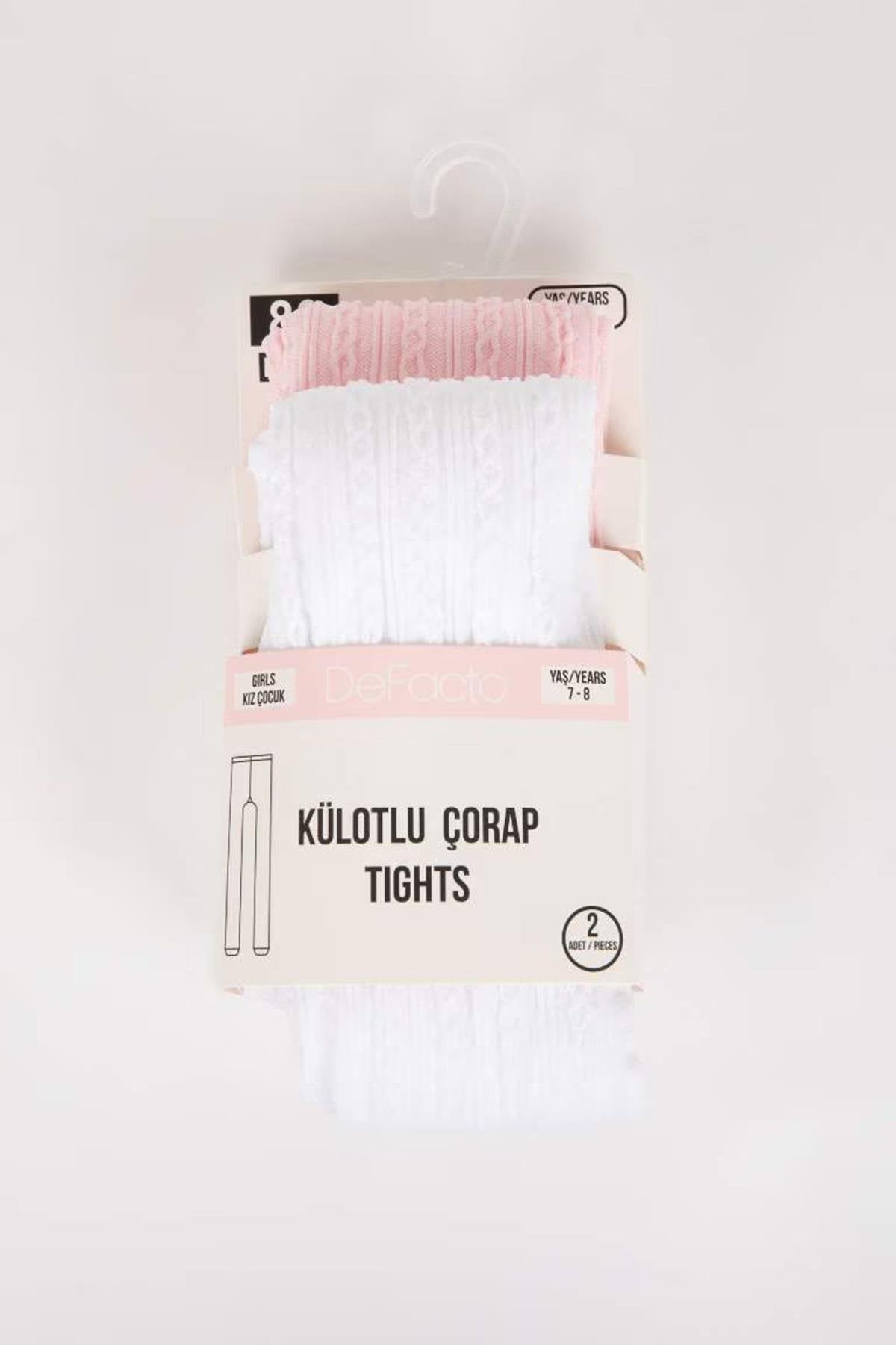 Defacto Kız Çocuk Çorap Y5004A6Top