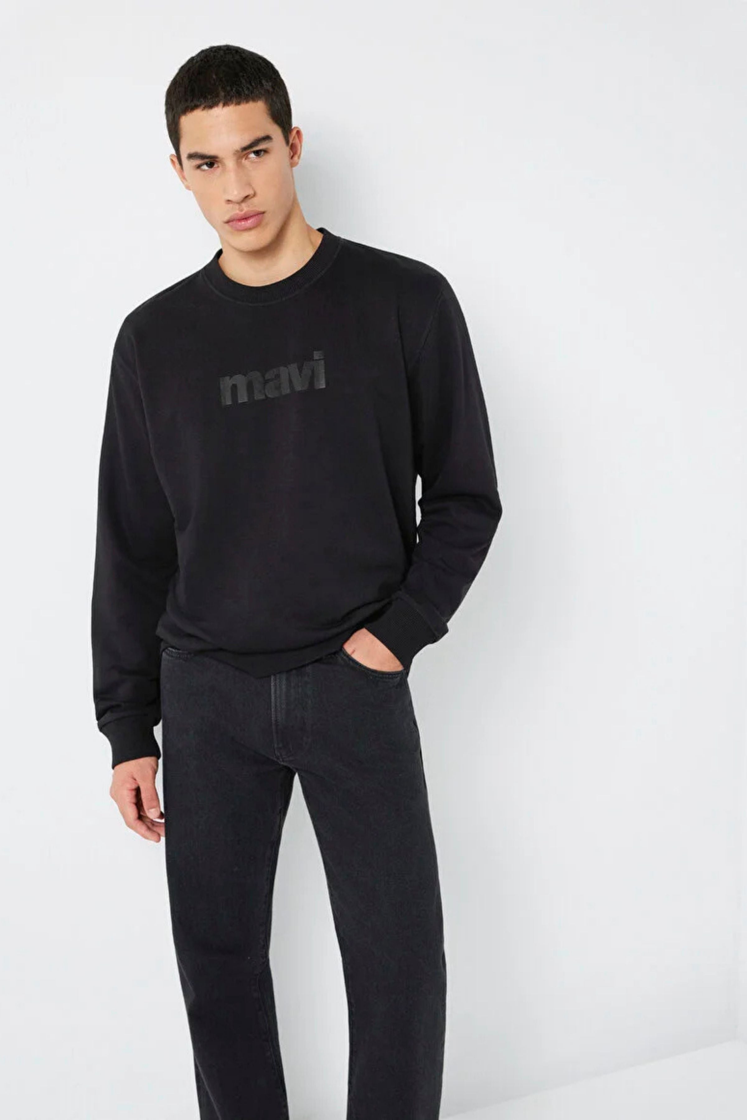 Mavi Bisiklet Yaka Erkek Sweat M0S10551-900