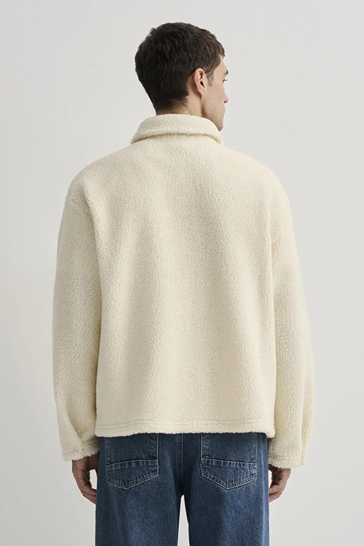 Mavi Düğmeli Erkek Sweat M0S10257-7