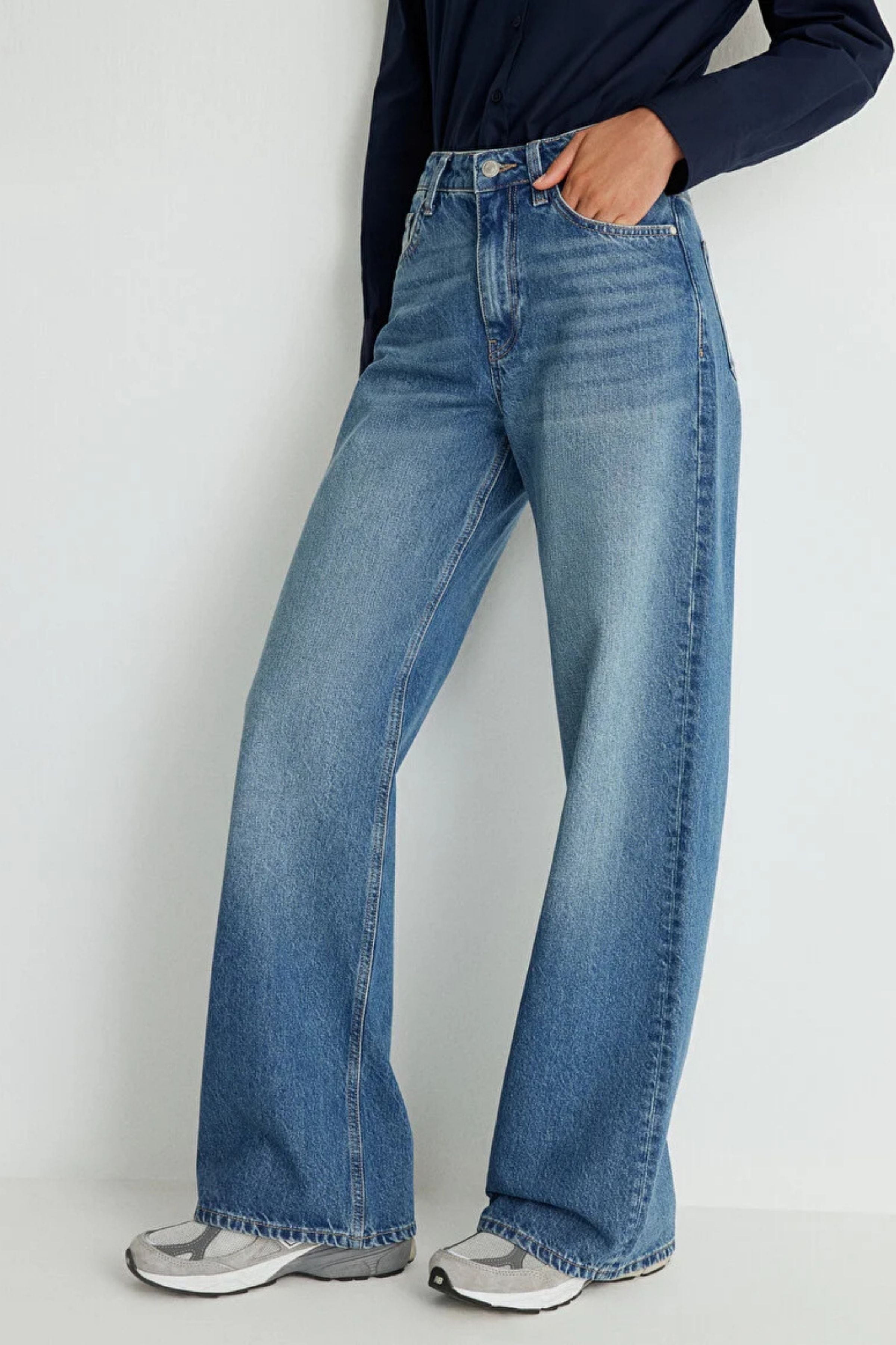 Mavi Malıbu Mid Brushed Kadın Jean Pantolon M1010152-87779
