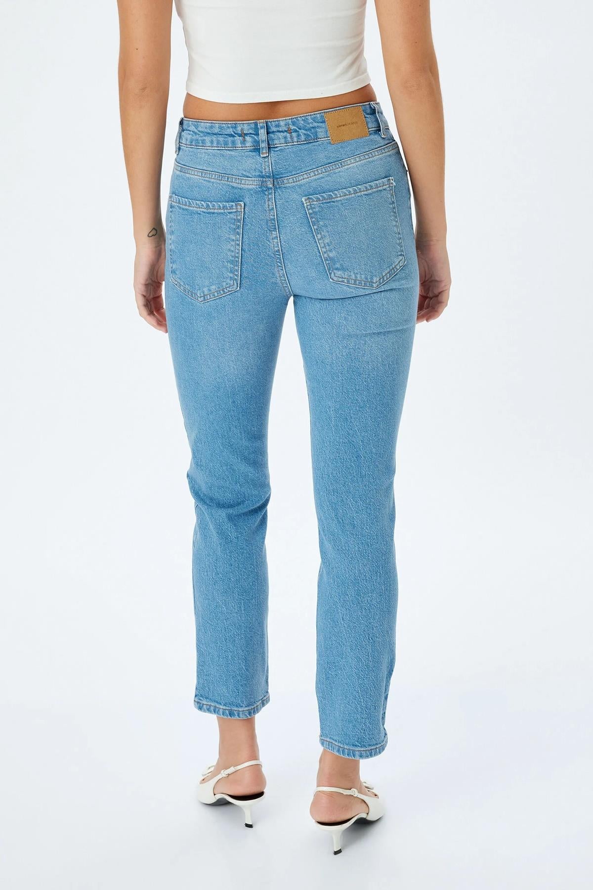 Koton Kadın Jean Pantolon 36229