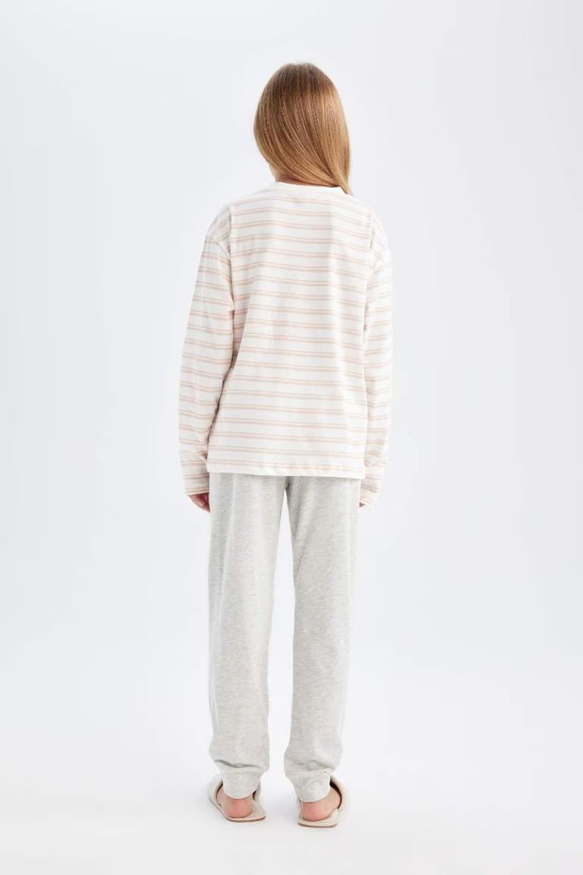 Defacto Kız Çocuk Pijama Takımı D3740A8Tra