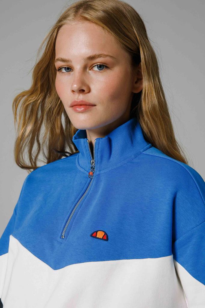 Ellesse Yarım Fermuarlı Kadın Sweat EF176-BK