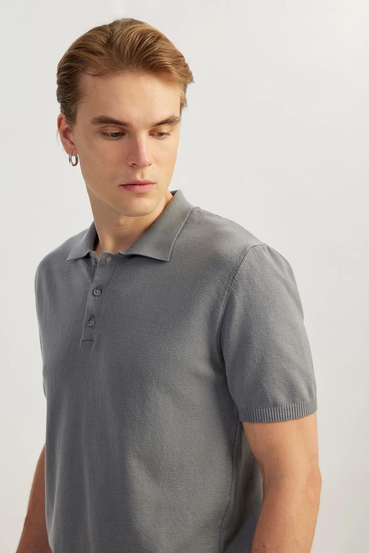 Koton Erkek Polo Yaka Tişört 5Sam70046Ht031