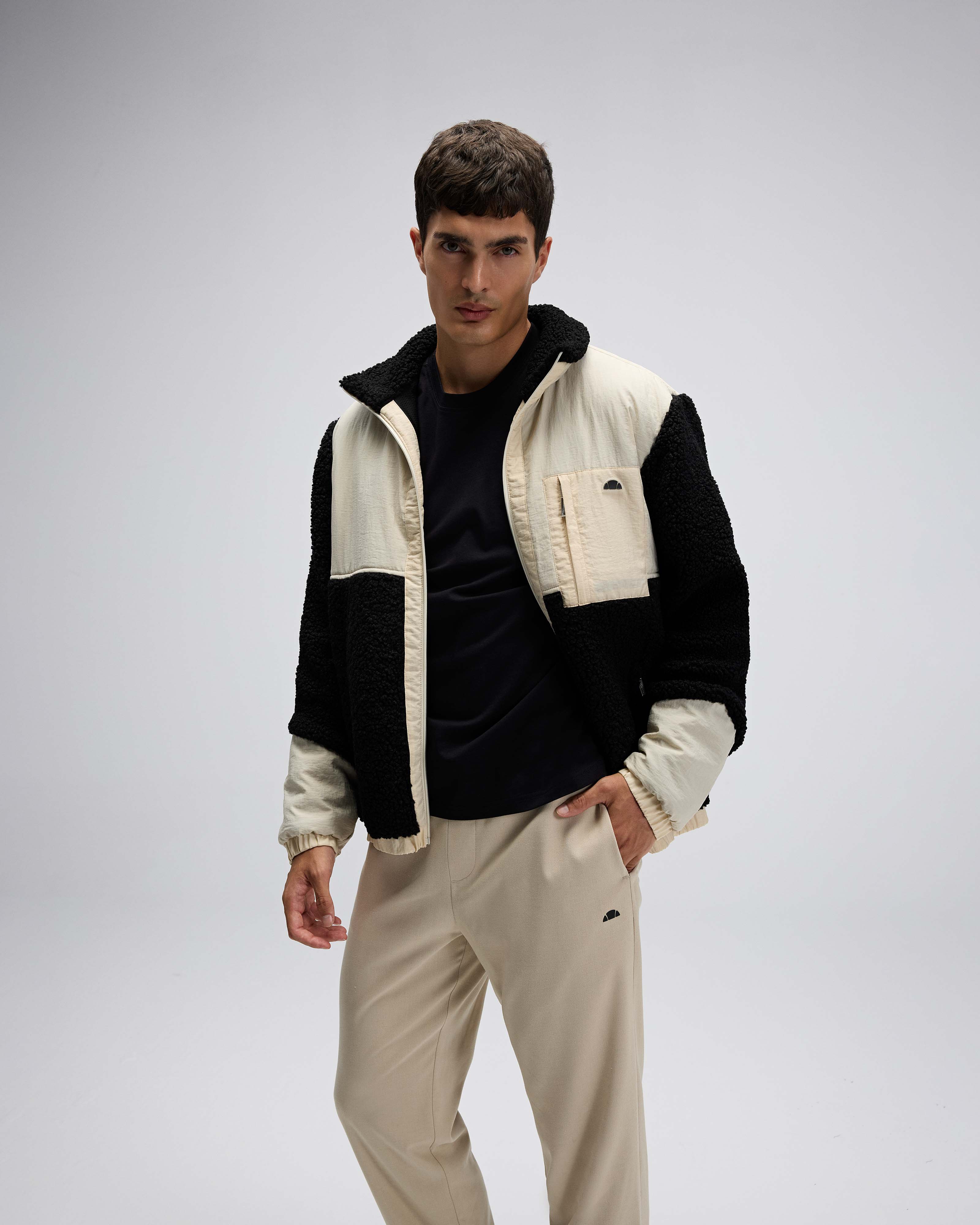 Ellesse Erkek Fermuarlı Polar Mont Em511-Bk