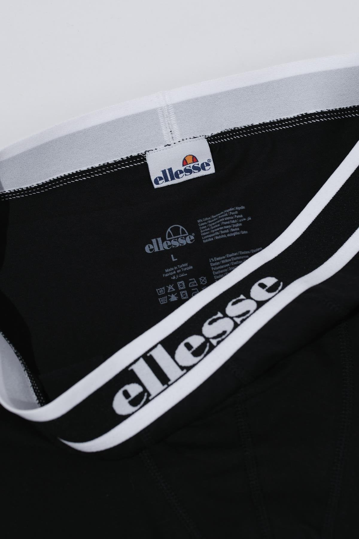ellesse Erkek Boxer 3lü Paket B001-BKGRAN