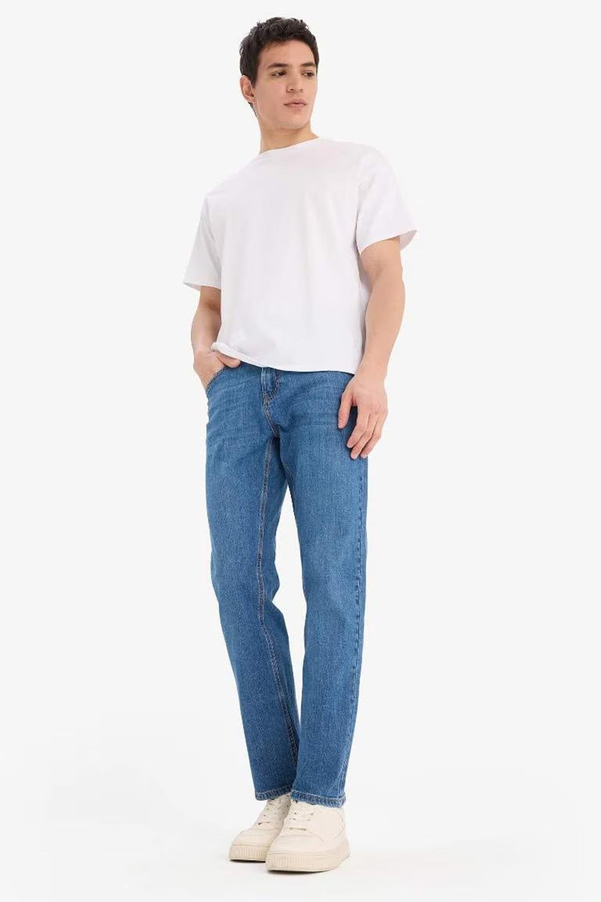 Defacto Erkek Jean Pantolon A6948Axtr60Aa