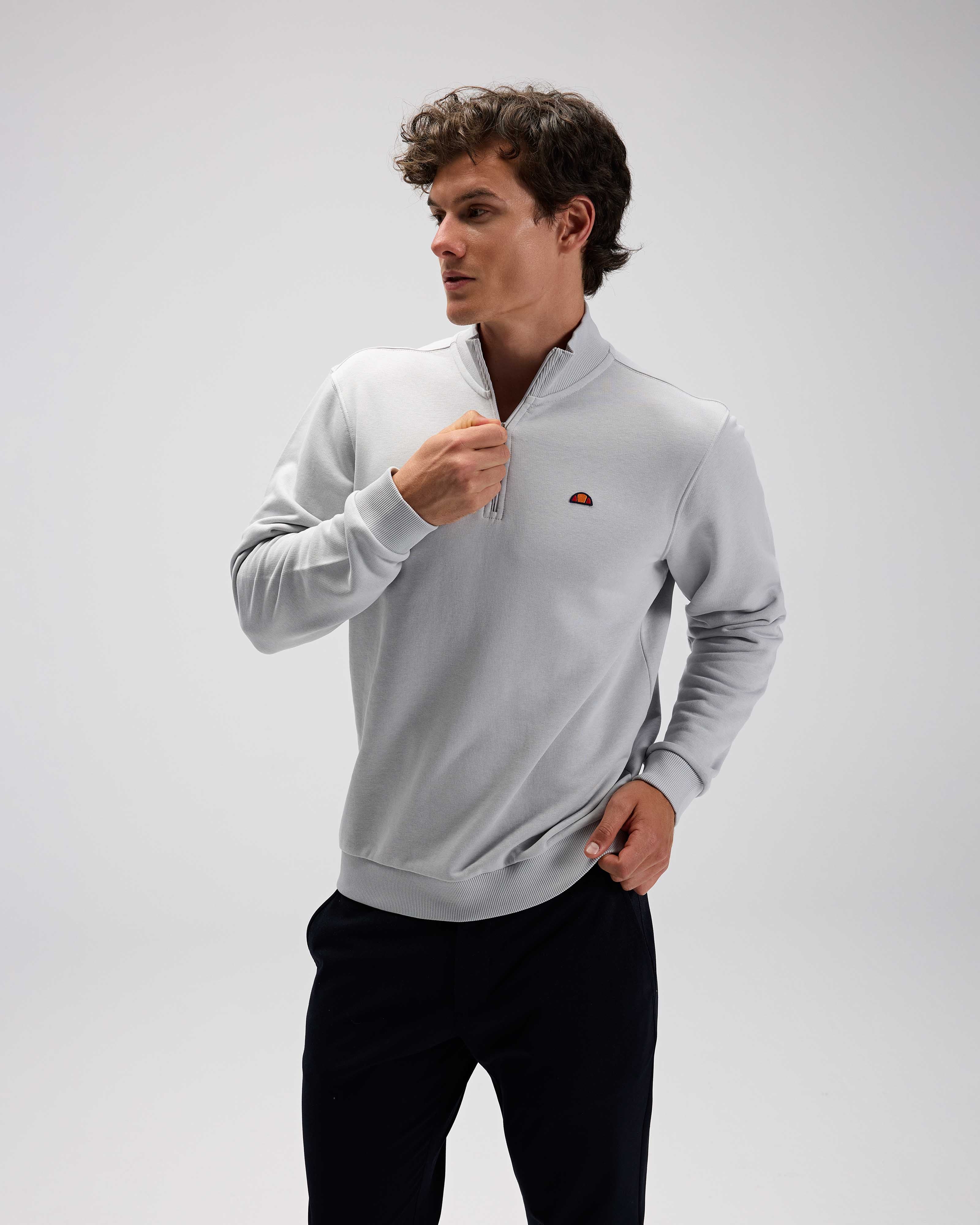 Ellesse Erkek Yarım Fermuarlı Sweat Em580-Gı