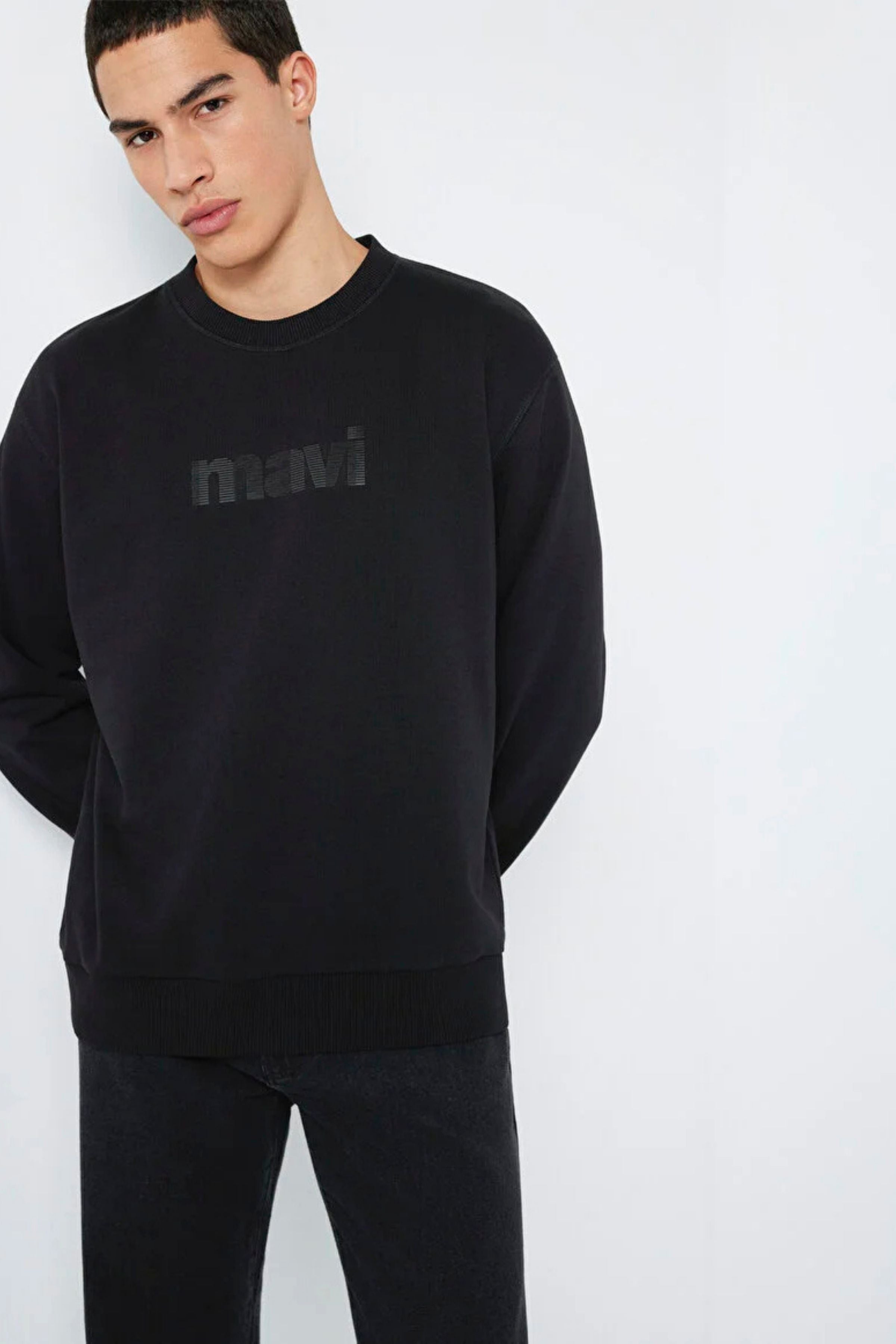 Mavi Bisiklet Yaka Erkek Sweat M0S10551-900