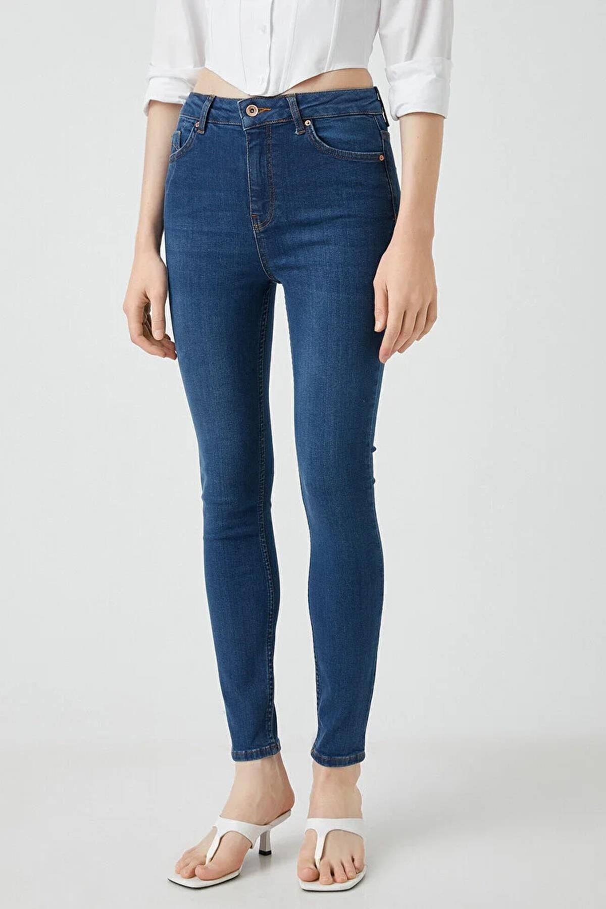 Koton Kadın Jean Pantolon 22247