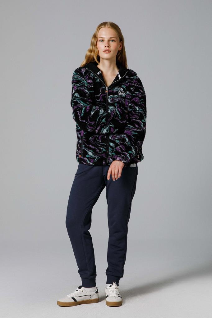 Ellesse Fermuarlı Kapüşonlu Kadın Sweat EF195-BKD