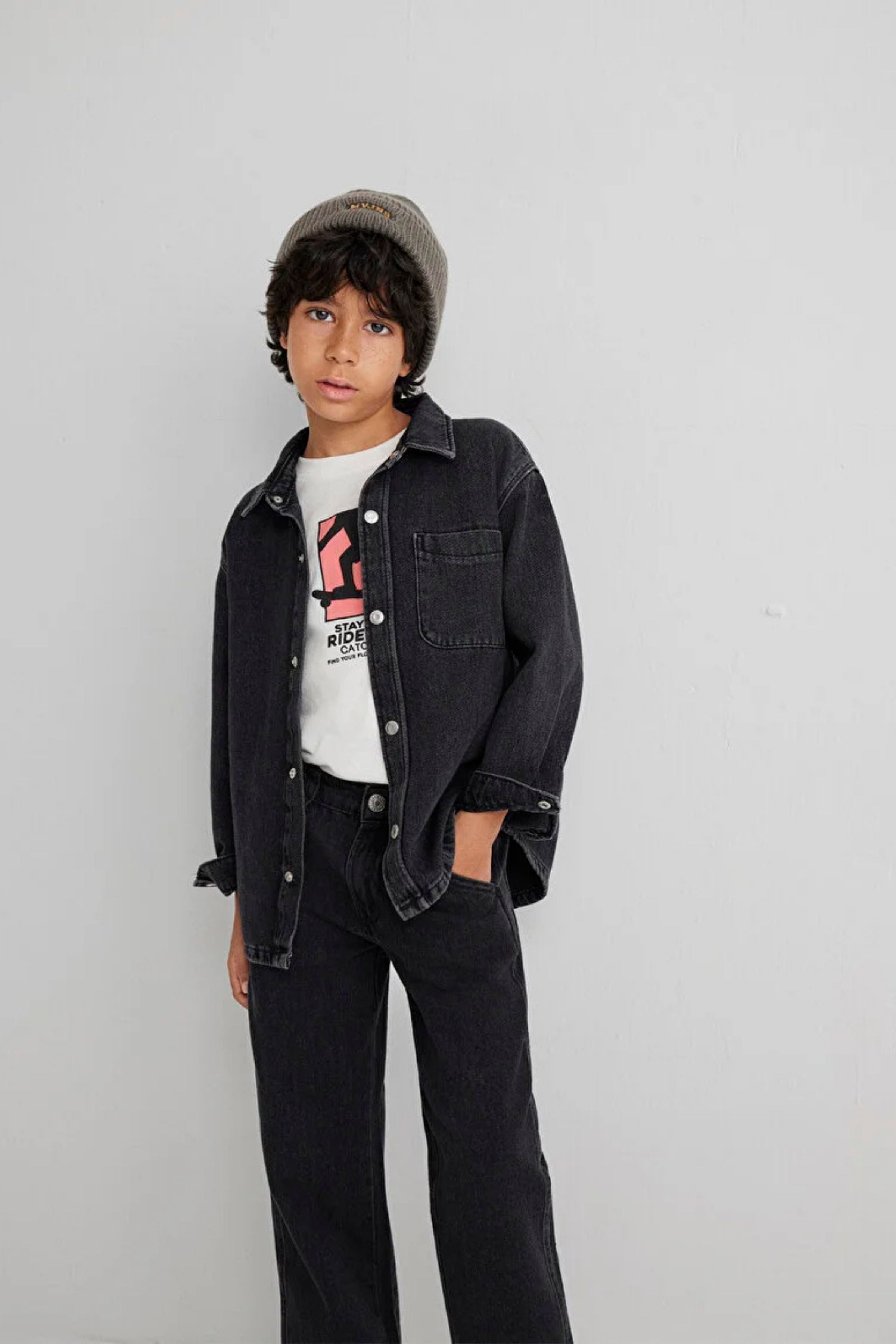 Mavi Bobbo 90lar Erkek Çocuk Jean Gömlek M6210000