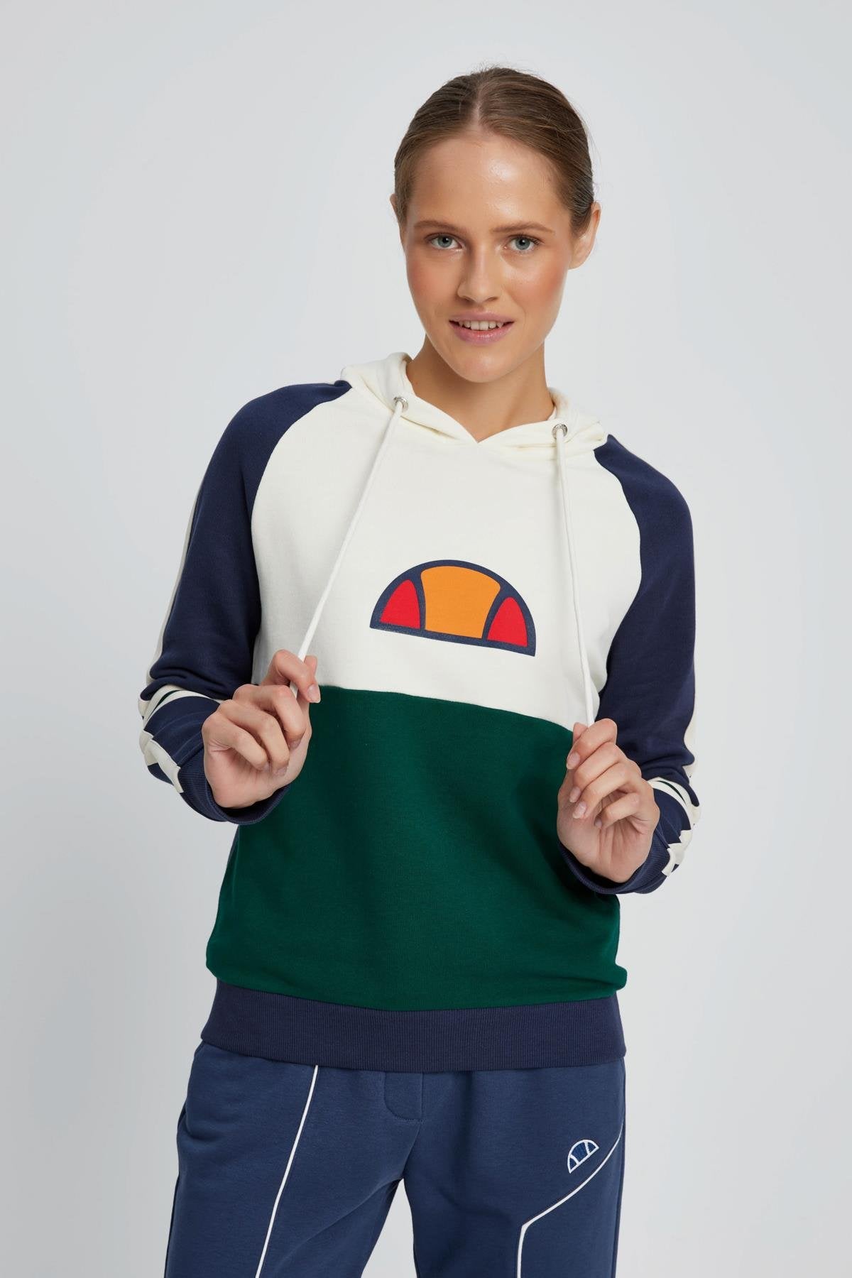 Ellesse Kadın Kapüşonlu Sweatshirt EF082-GRN