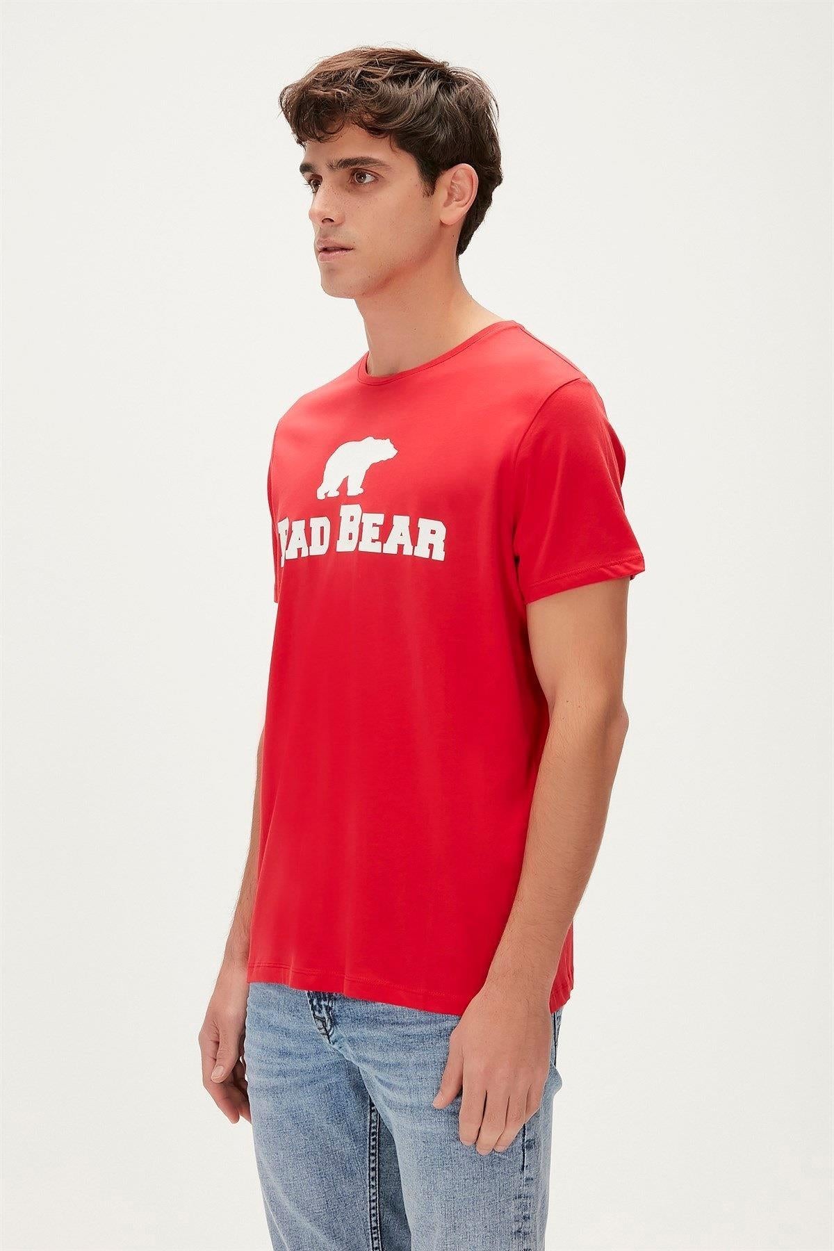 Bad Bear Crımson Red Erkek Tişört 190107002-C54