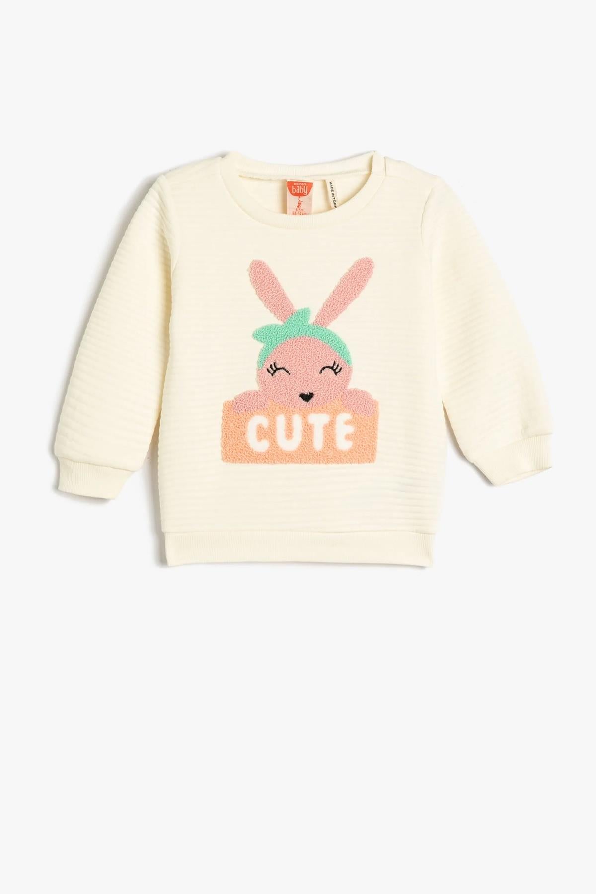 Koton Kız Bebek Sweat 31398