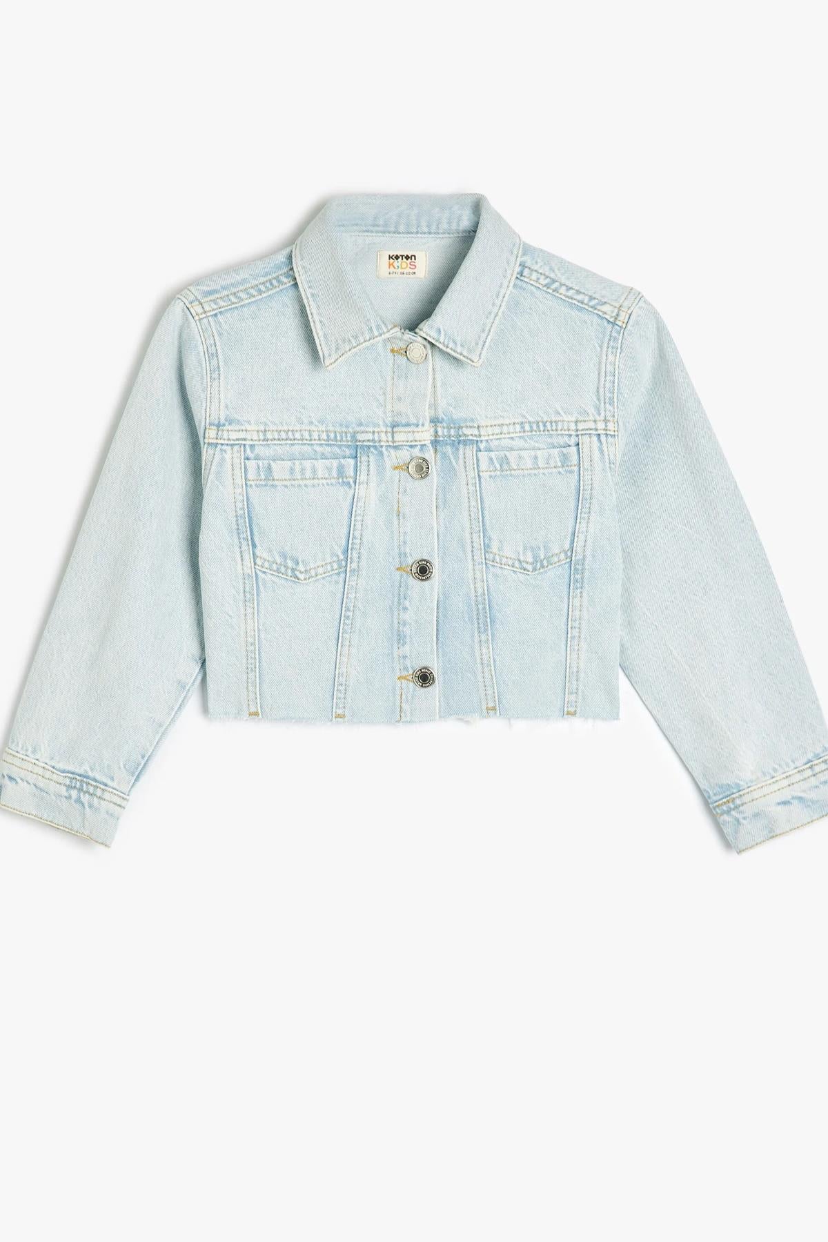 Koton Kız Çocuk Jean Ceket 36281