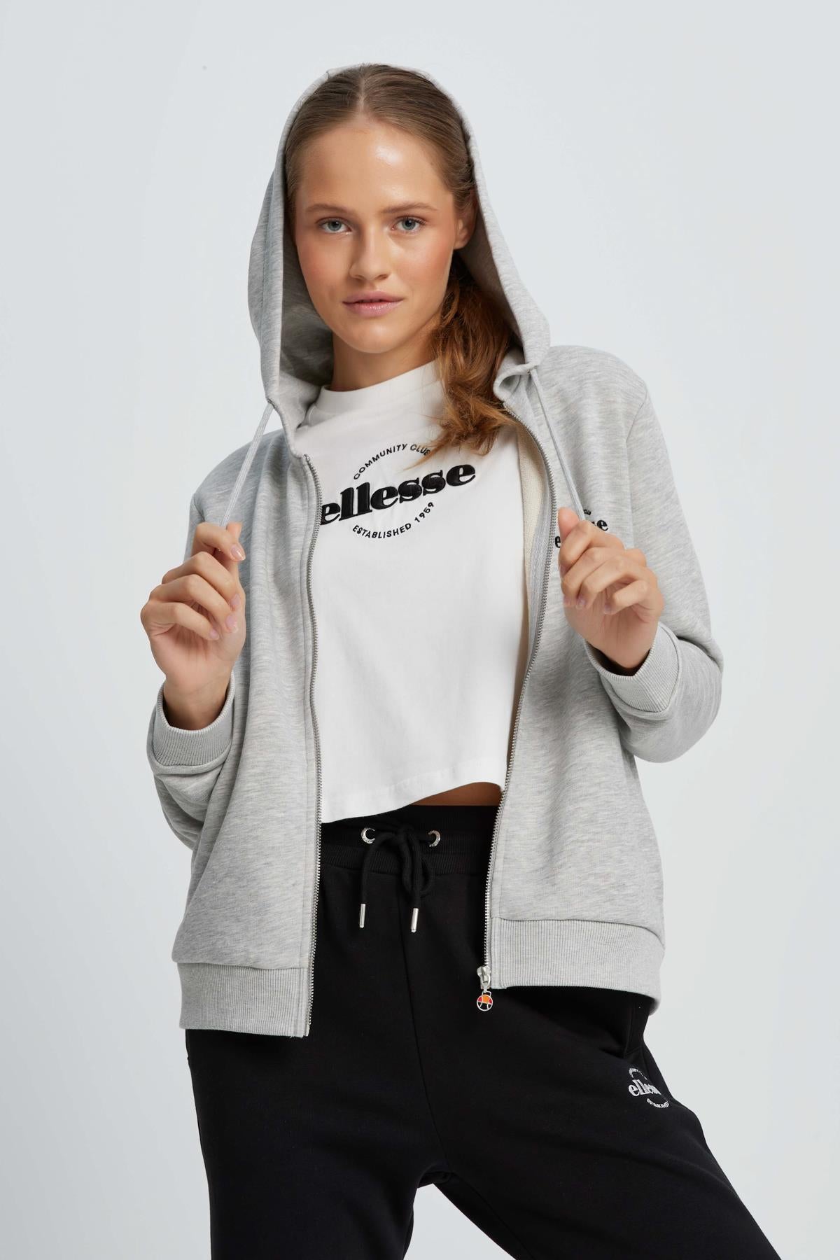 Ellesse Kadın Kapüşonlu Sweatshirt EF038-GR