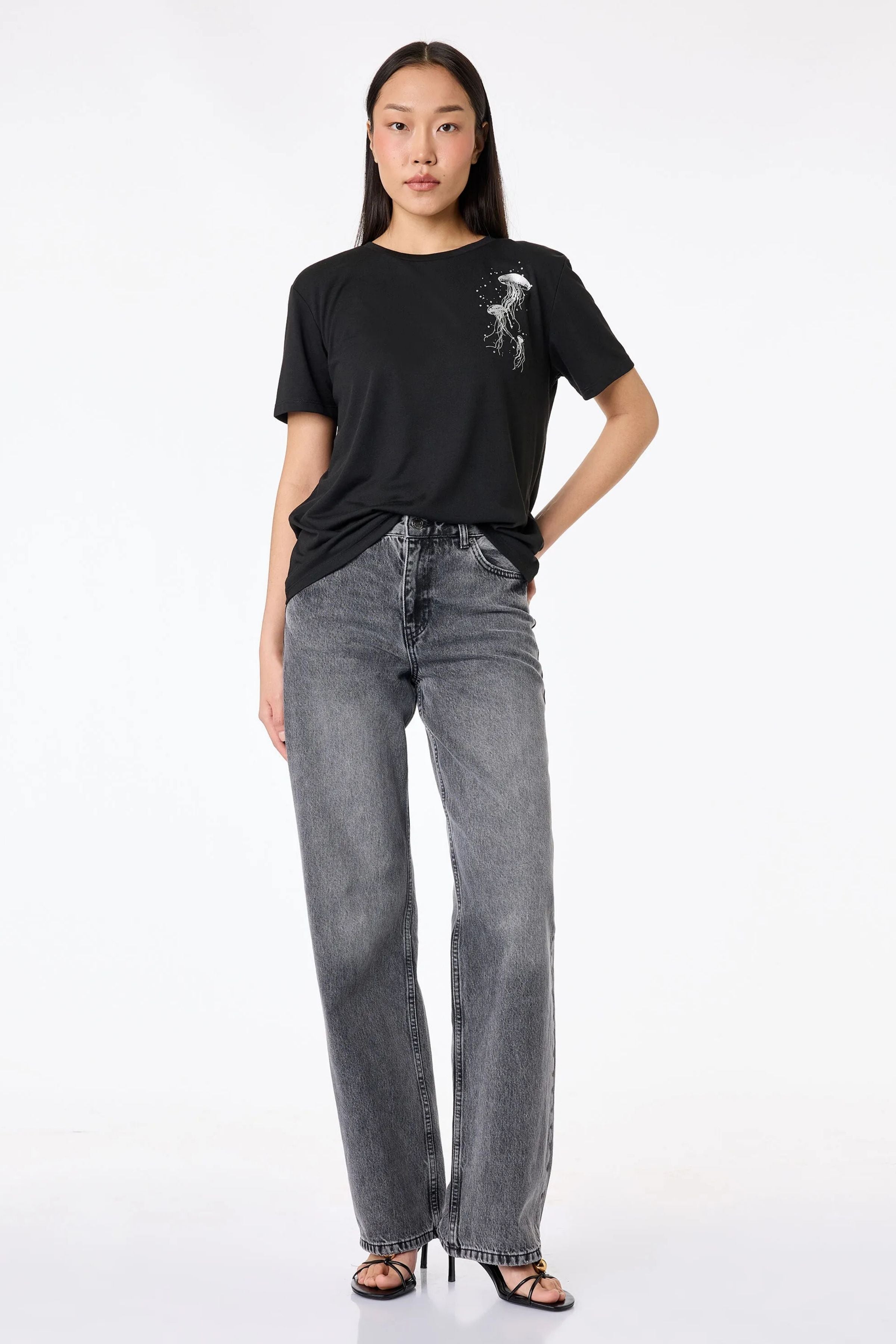 Koton Kadın Tişört 6SAK50100EK999