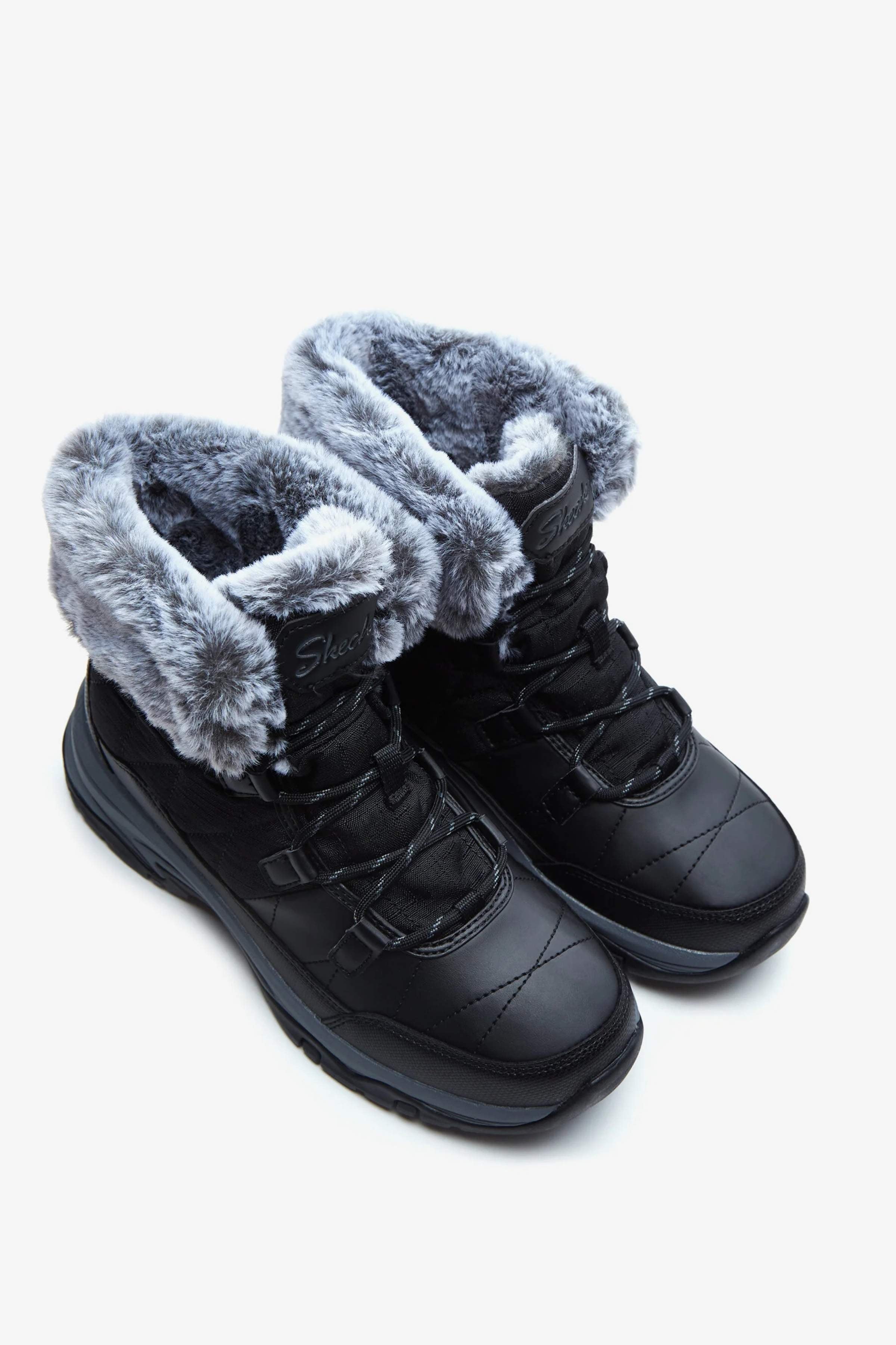 Skechers Trego Winter Kadın Bot 167431-BLK