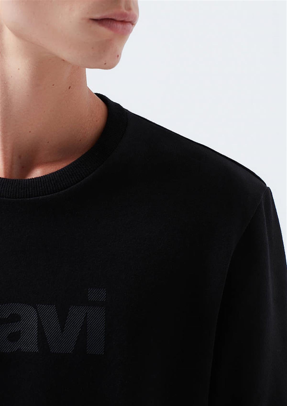 Mavi Baskılı Siyah Erkek Sweat 066303-900