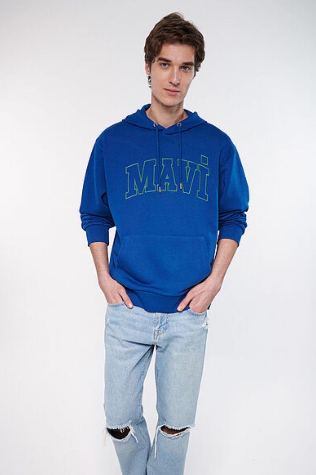 Mavi Logo Erkek Sweat M0610253-8