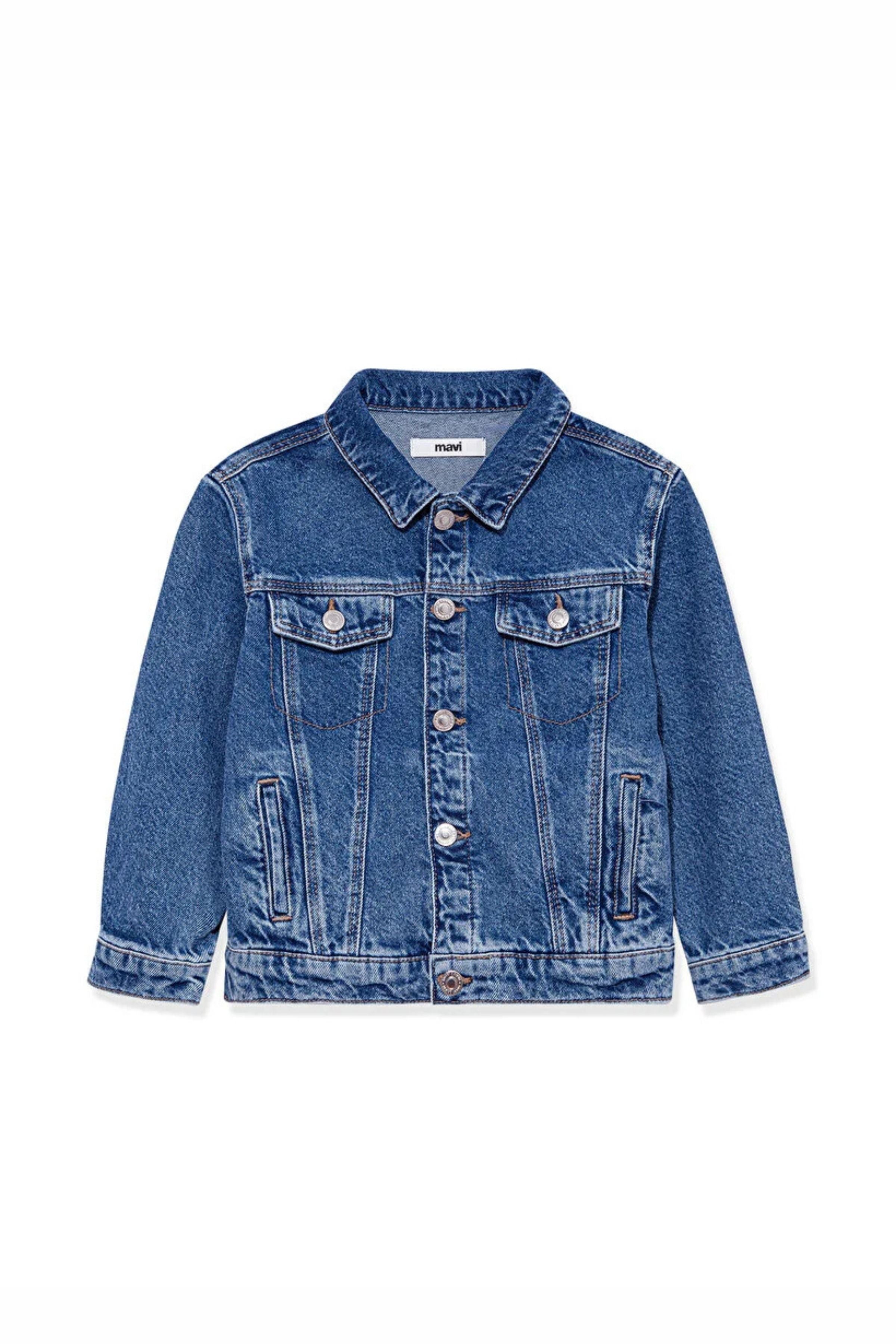 Mavi Kennıe Dark Blue Str Erkek Çocuk Jean Ceket M6110001-86708