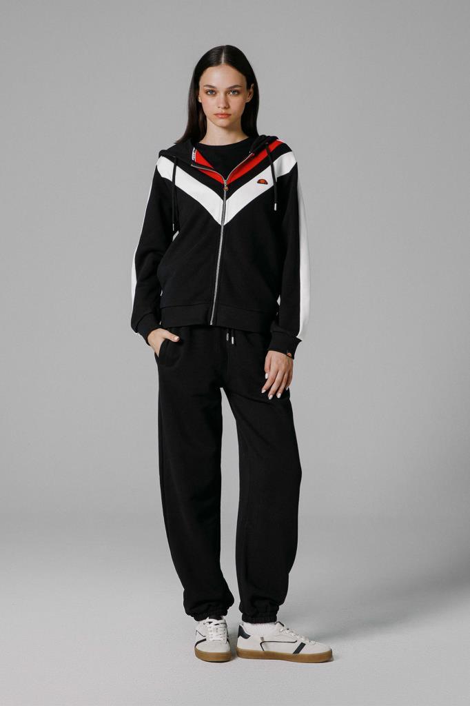 Ellesse Fermuarlı Kapüşonlu Kadın Sweat EF172-BK